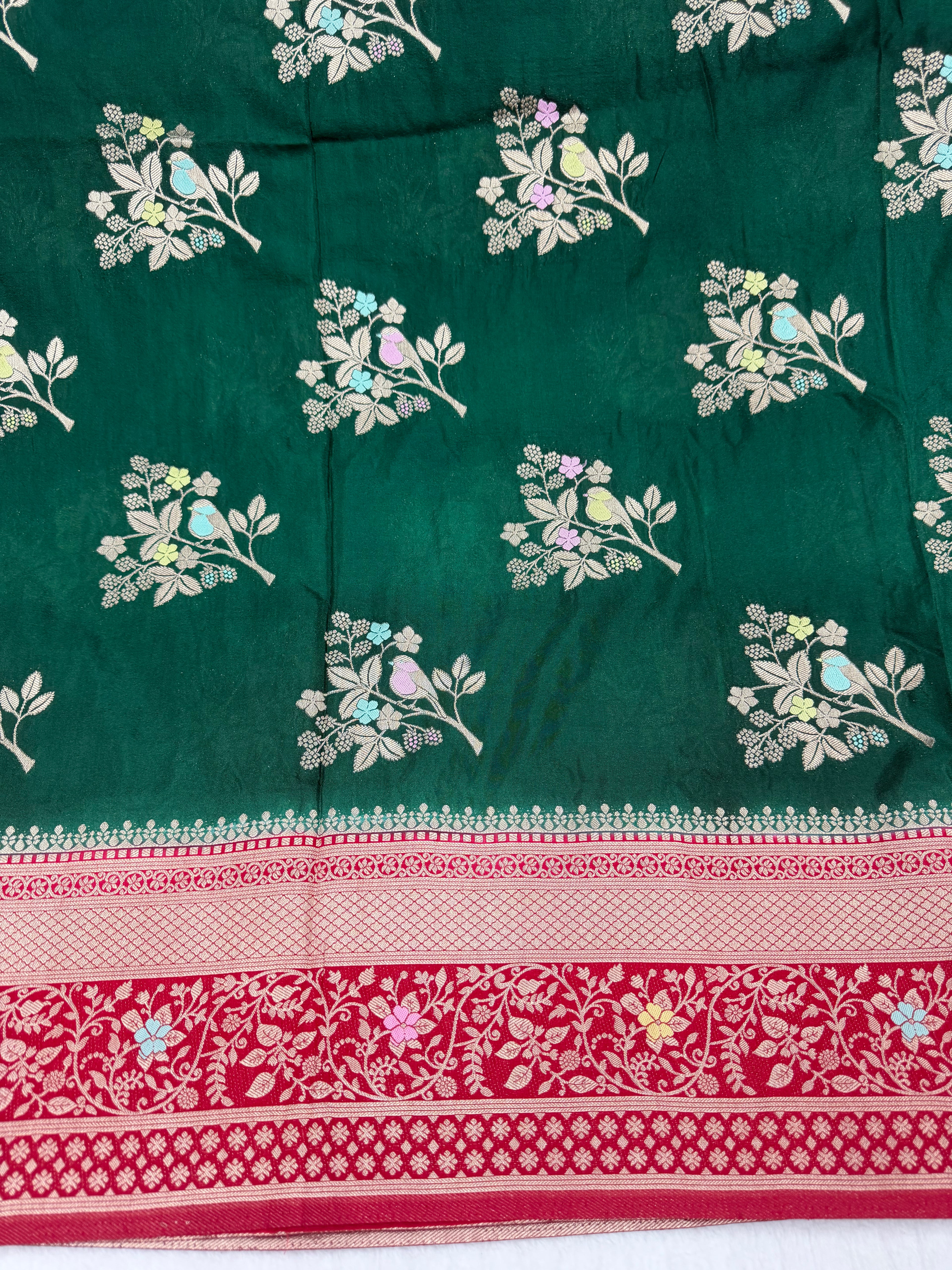 Saree with stiched blouse