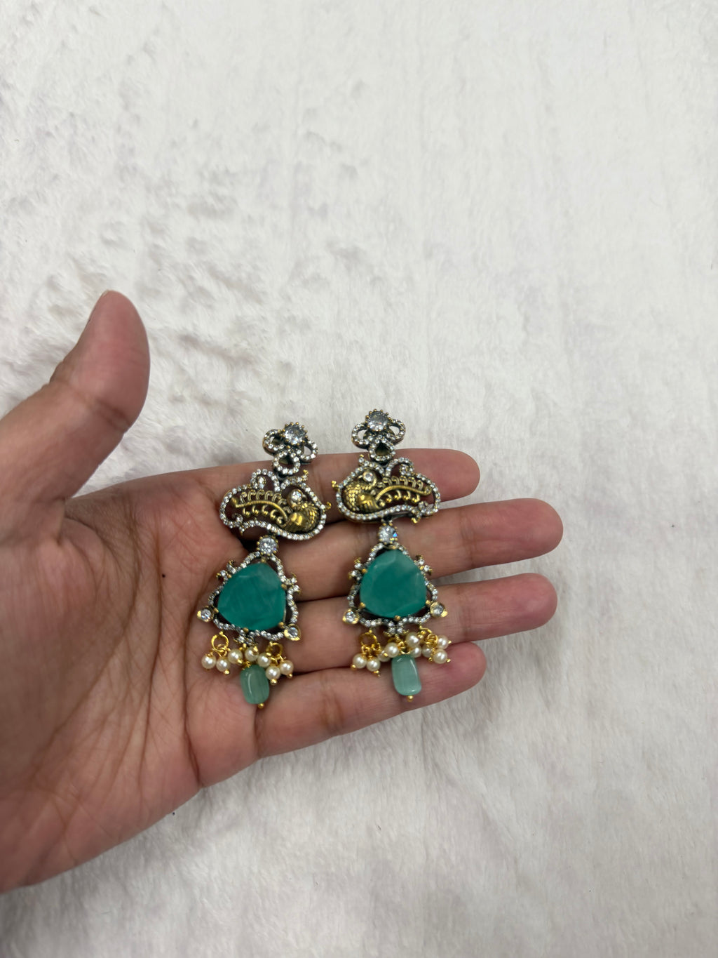 Luxury haram with earrings 💖