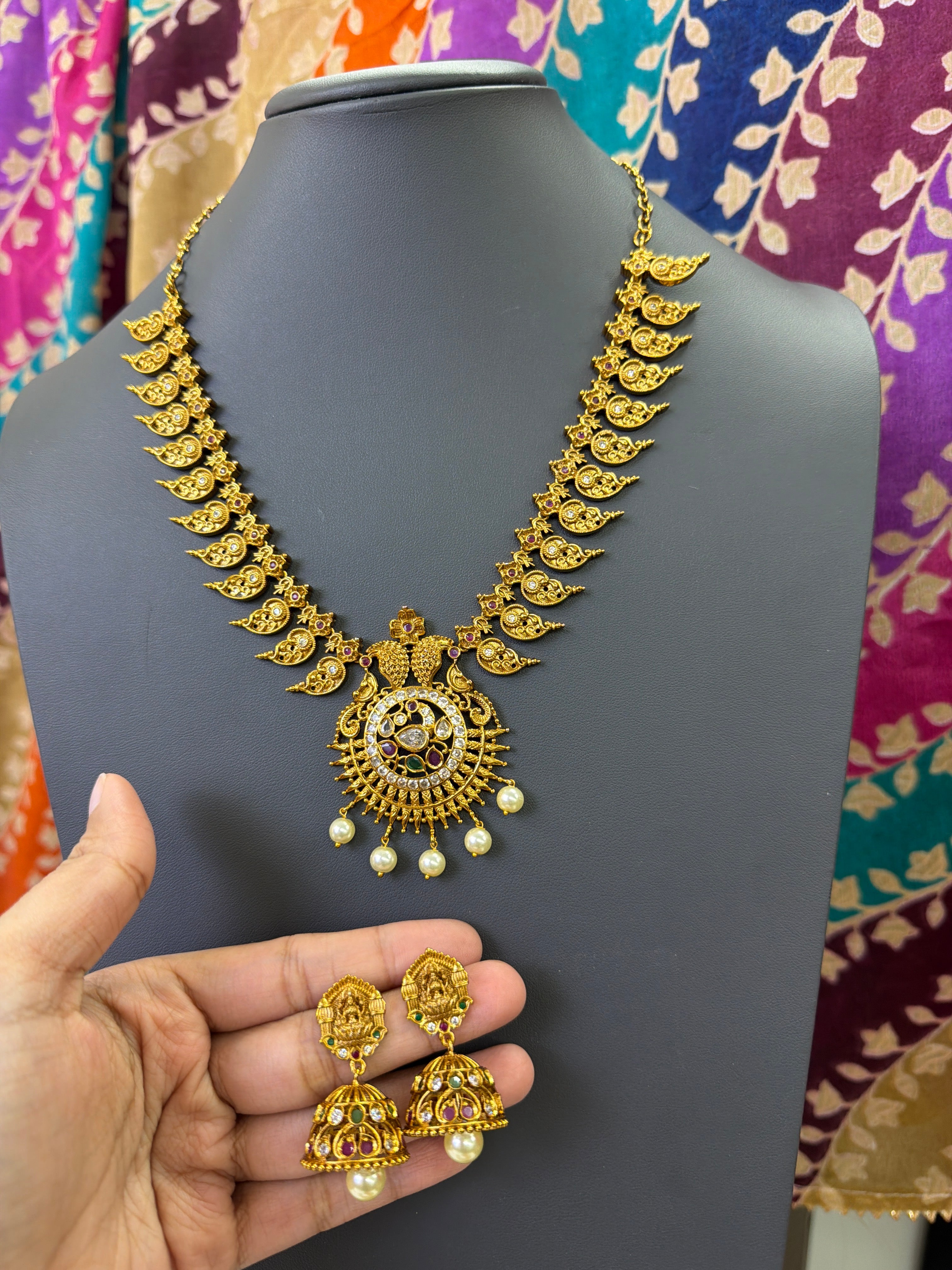 Necklace + Earrings