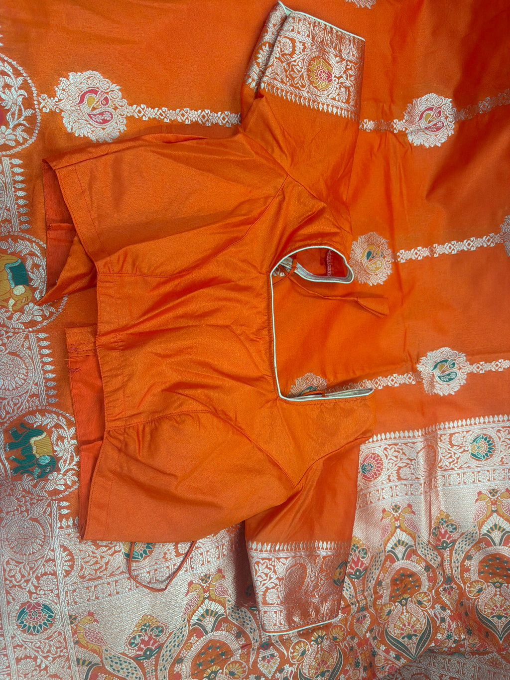 Premium Tussar saree with stitched blouse