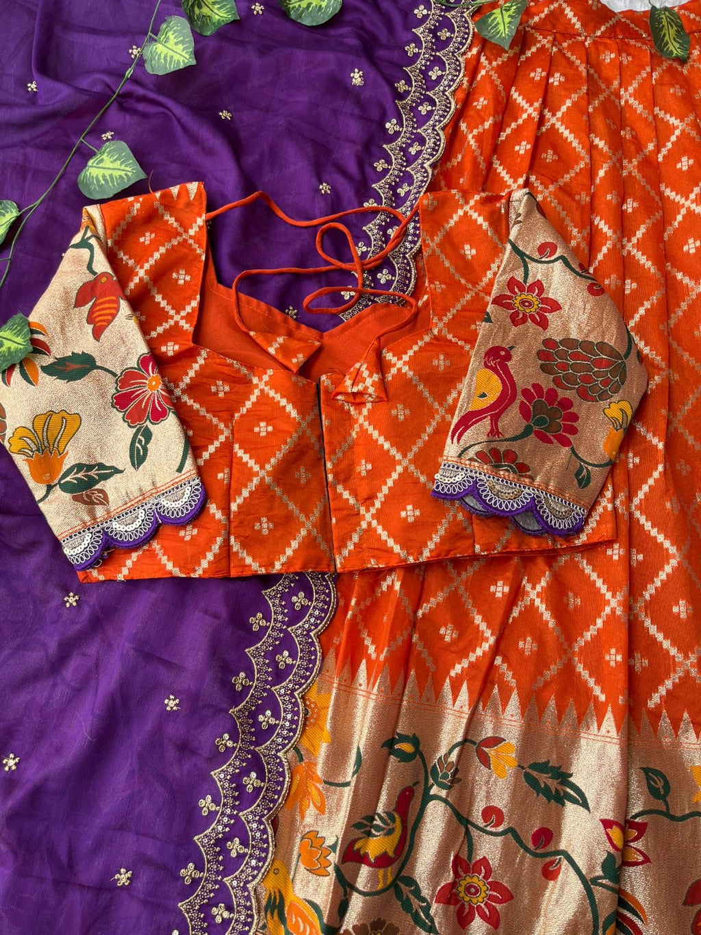 Fully Stitched Lehenga Set ✨