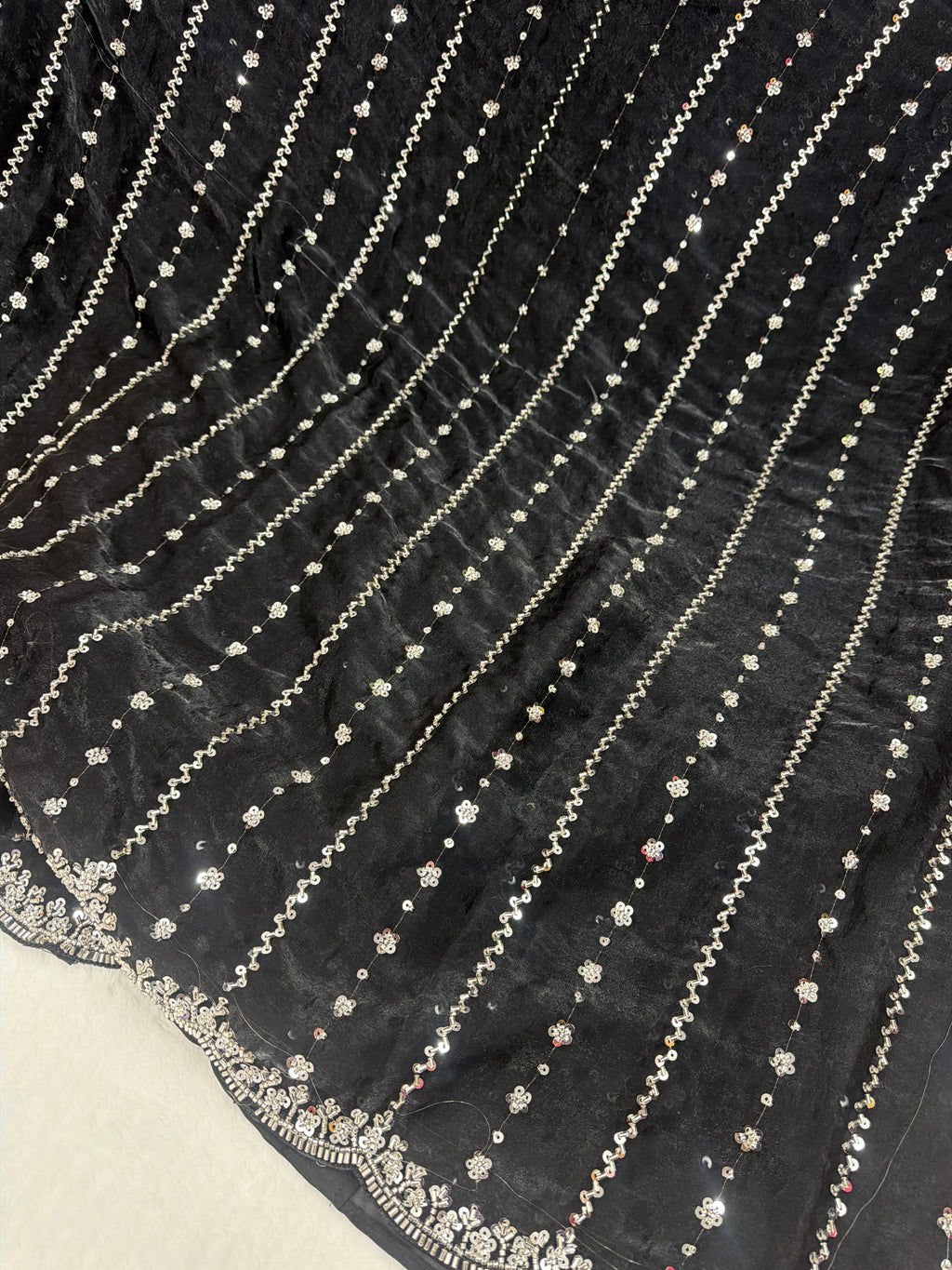 Premium quality party wear sarees with stitched blouse ✨