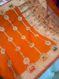 Premium Tussar saree with stitched blouse