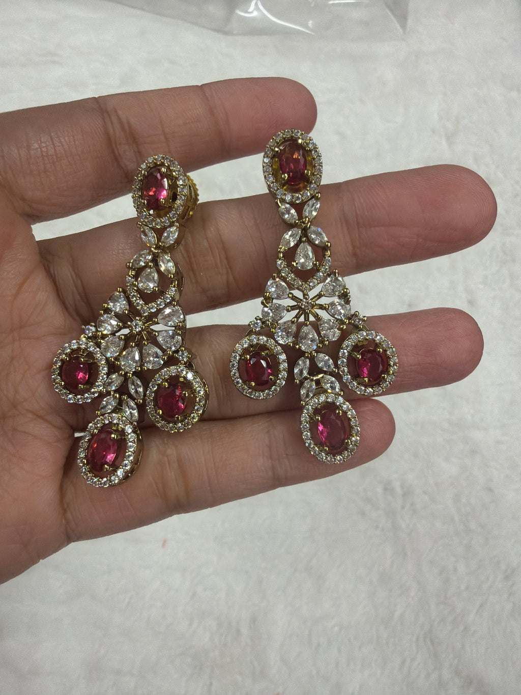 Heavy Designer Necklace Set with Earrings