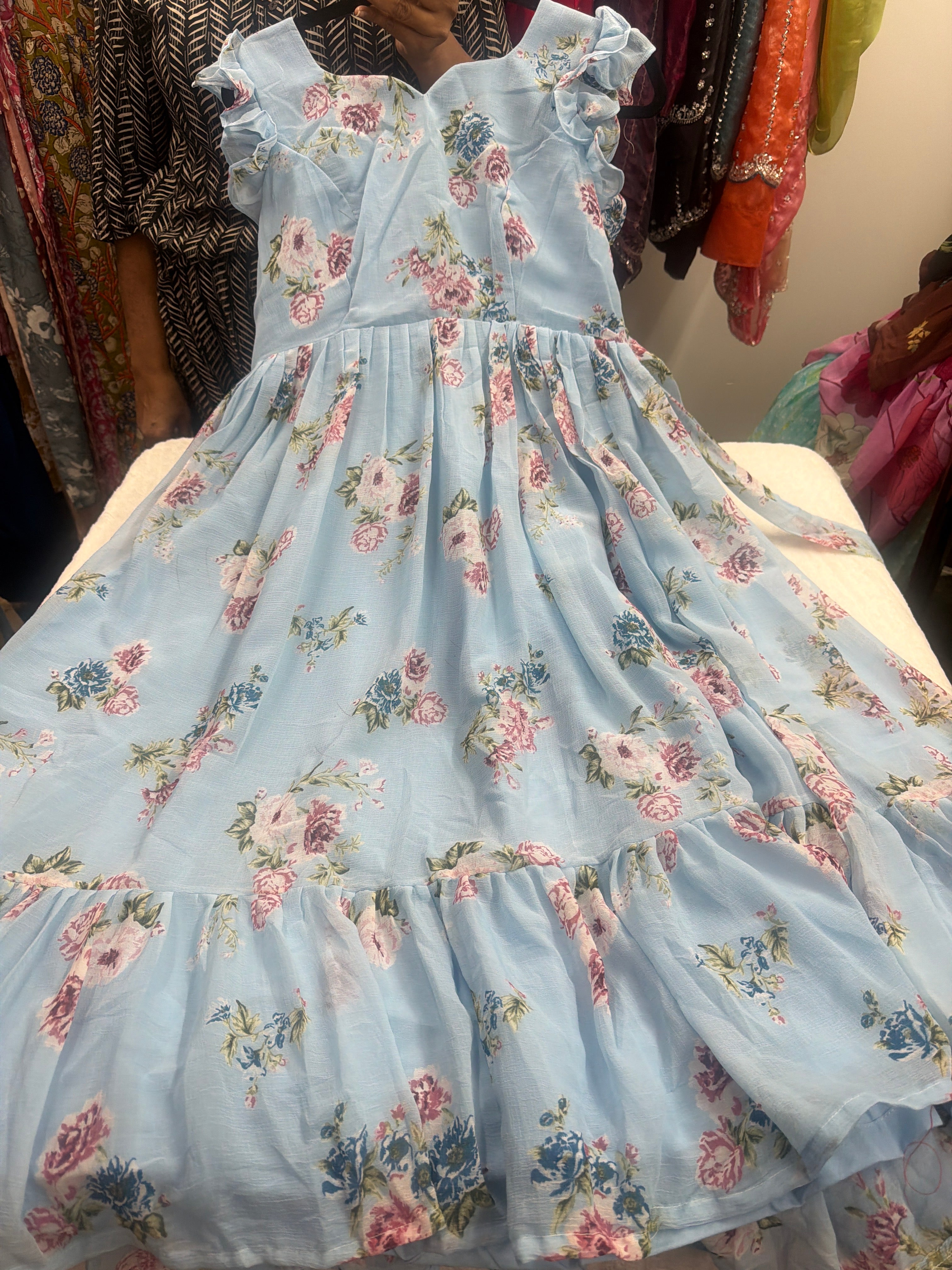 Georgette frocks