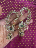 Trendy Ear Cuffs(bottom stone color purple)