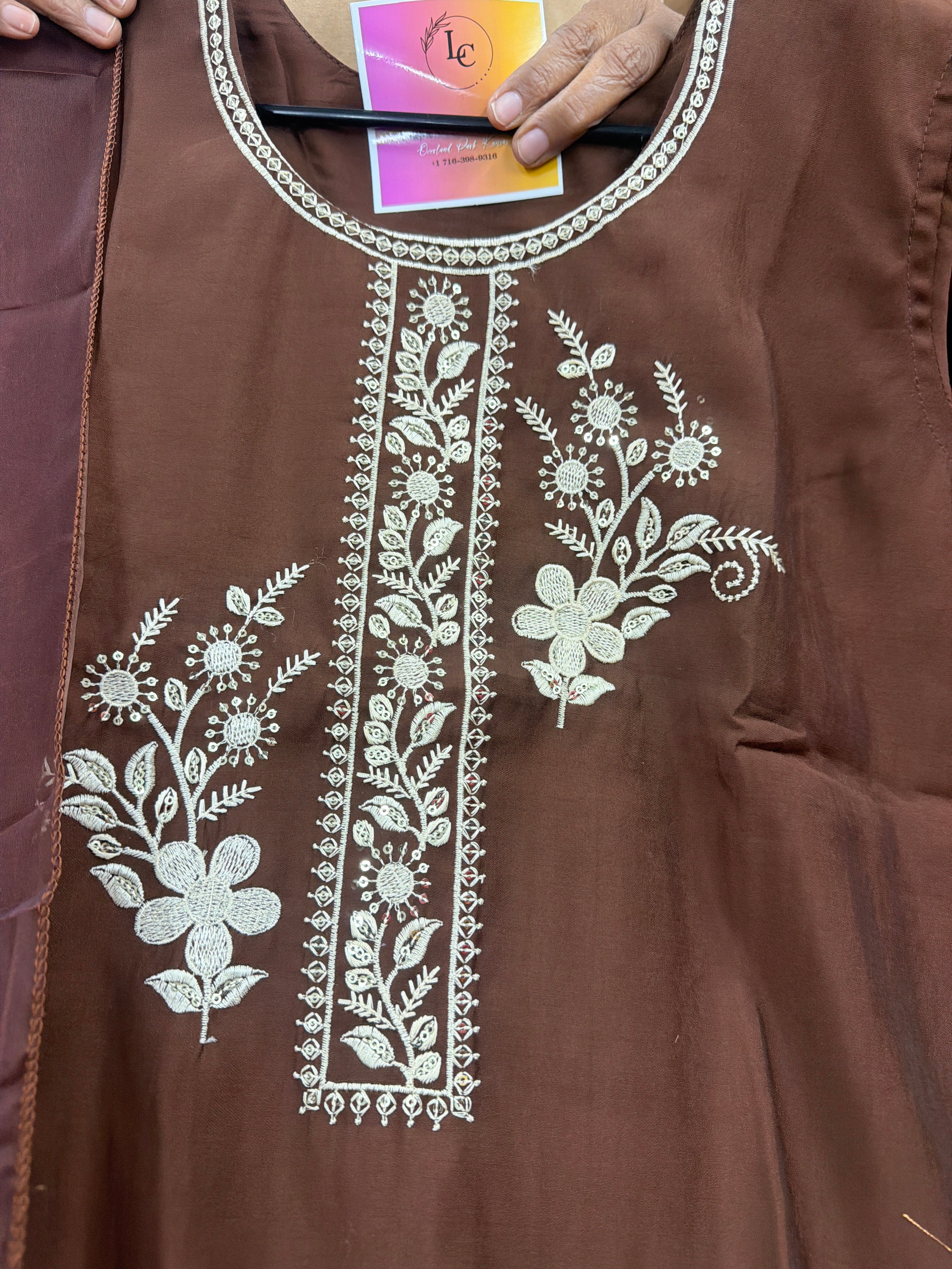 3-piece party wear outfit