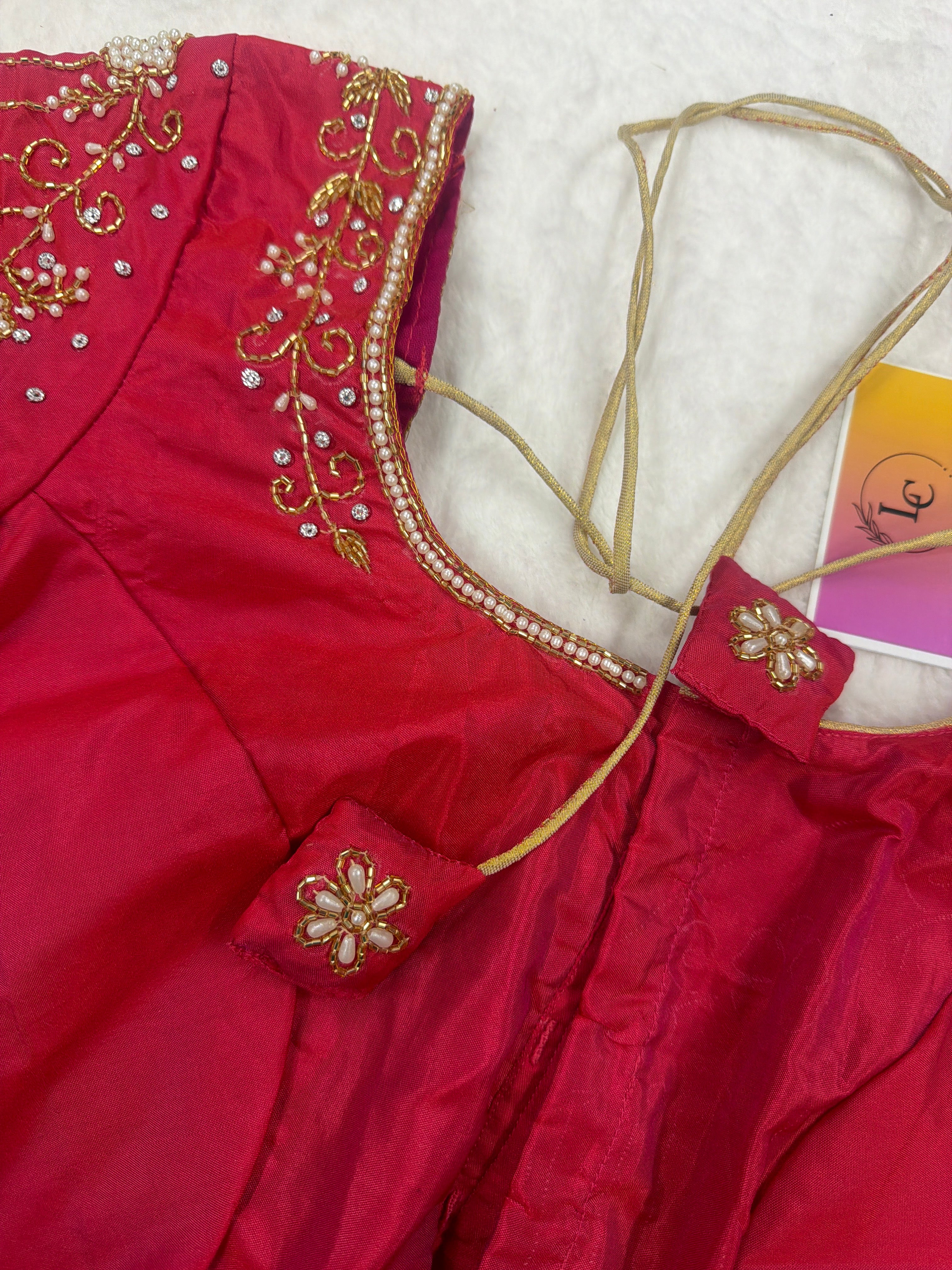 Maggam work blouse