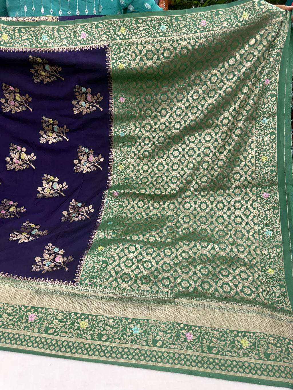 Saree with stiched blouse