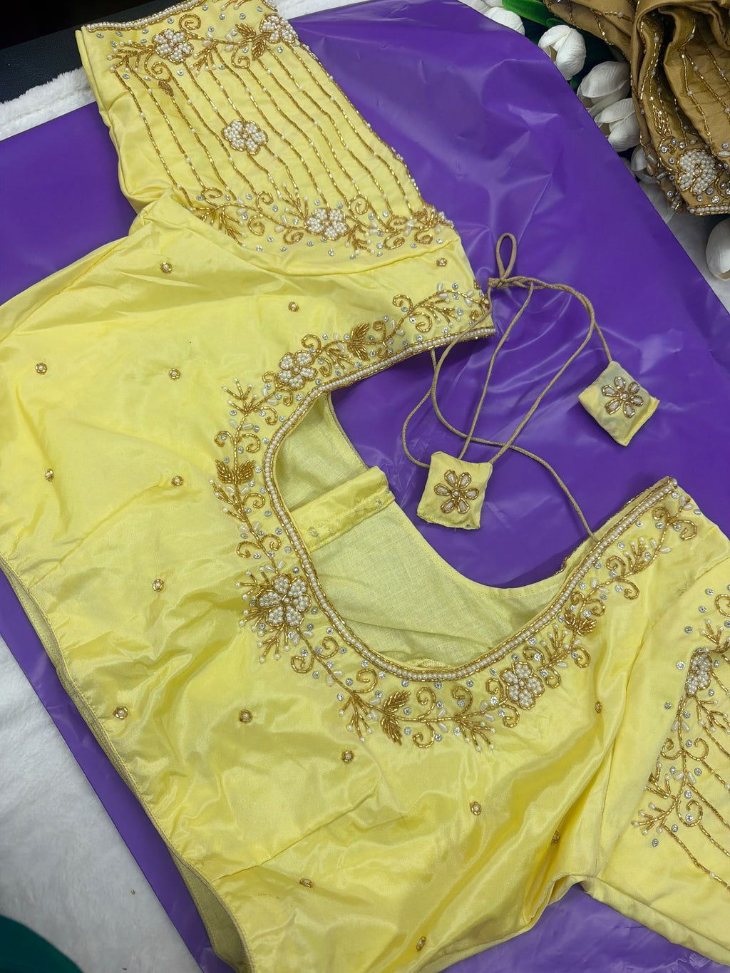 Maggam work blouse