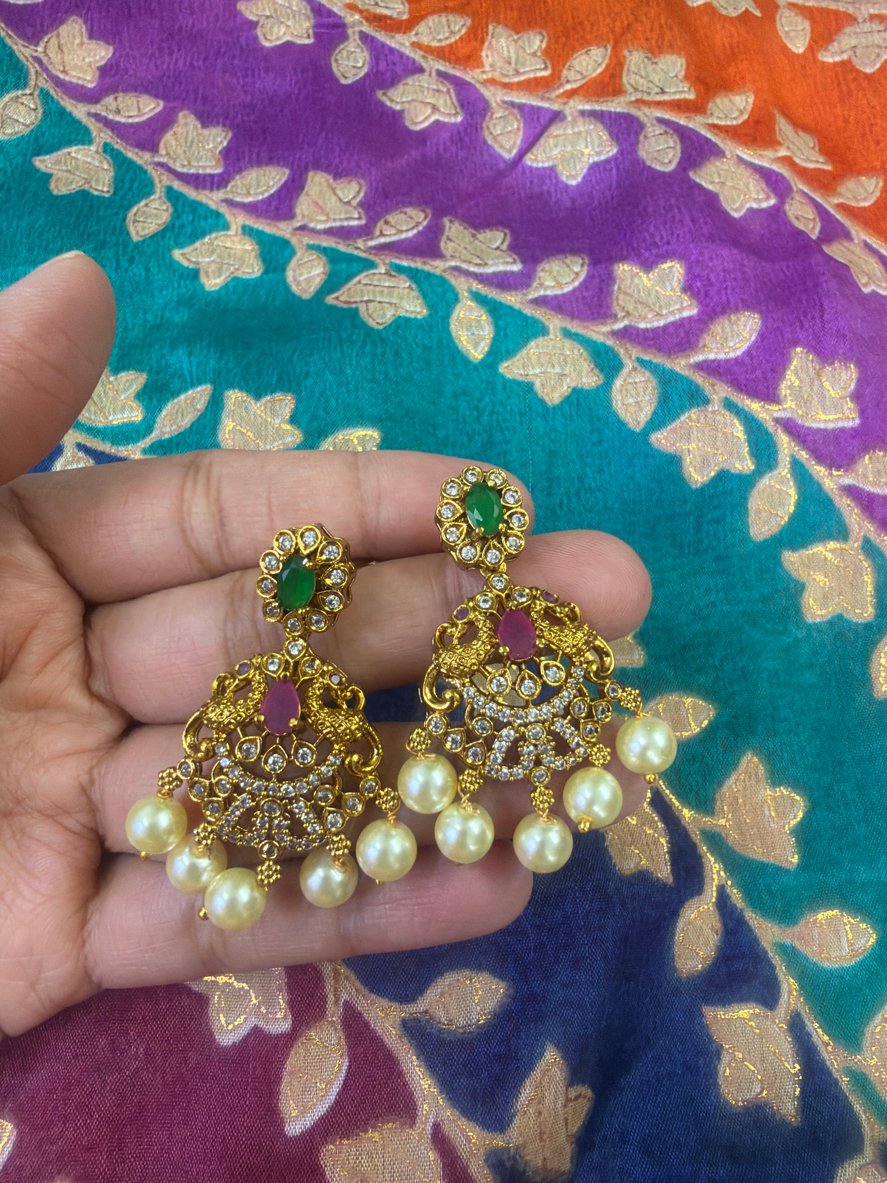 Haram with Matching Earrings
