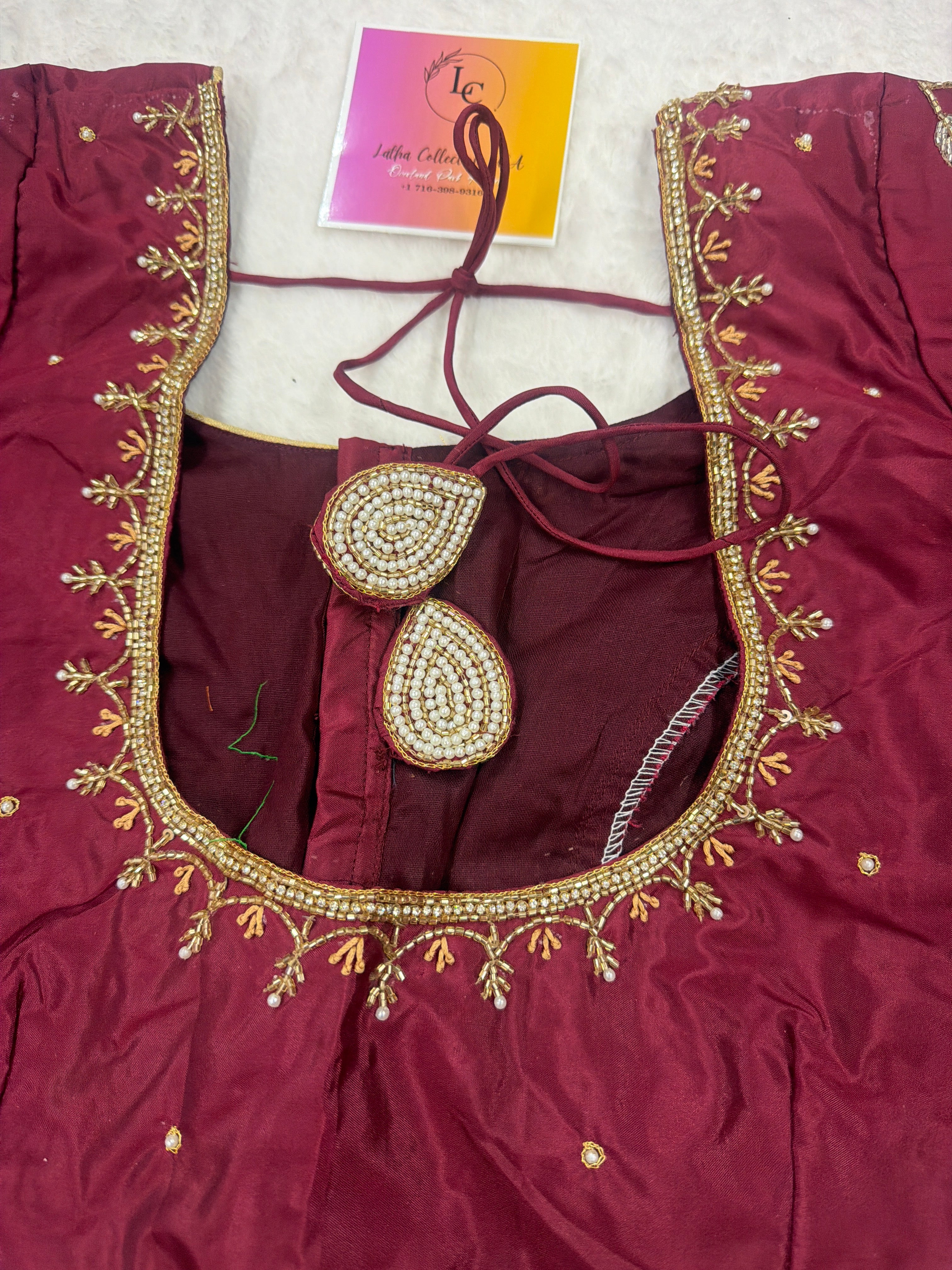 Maggam work blouse,