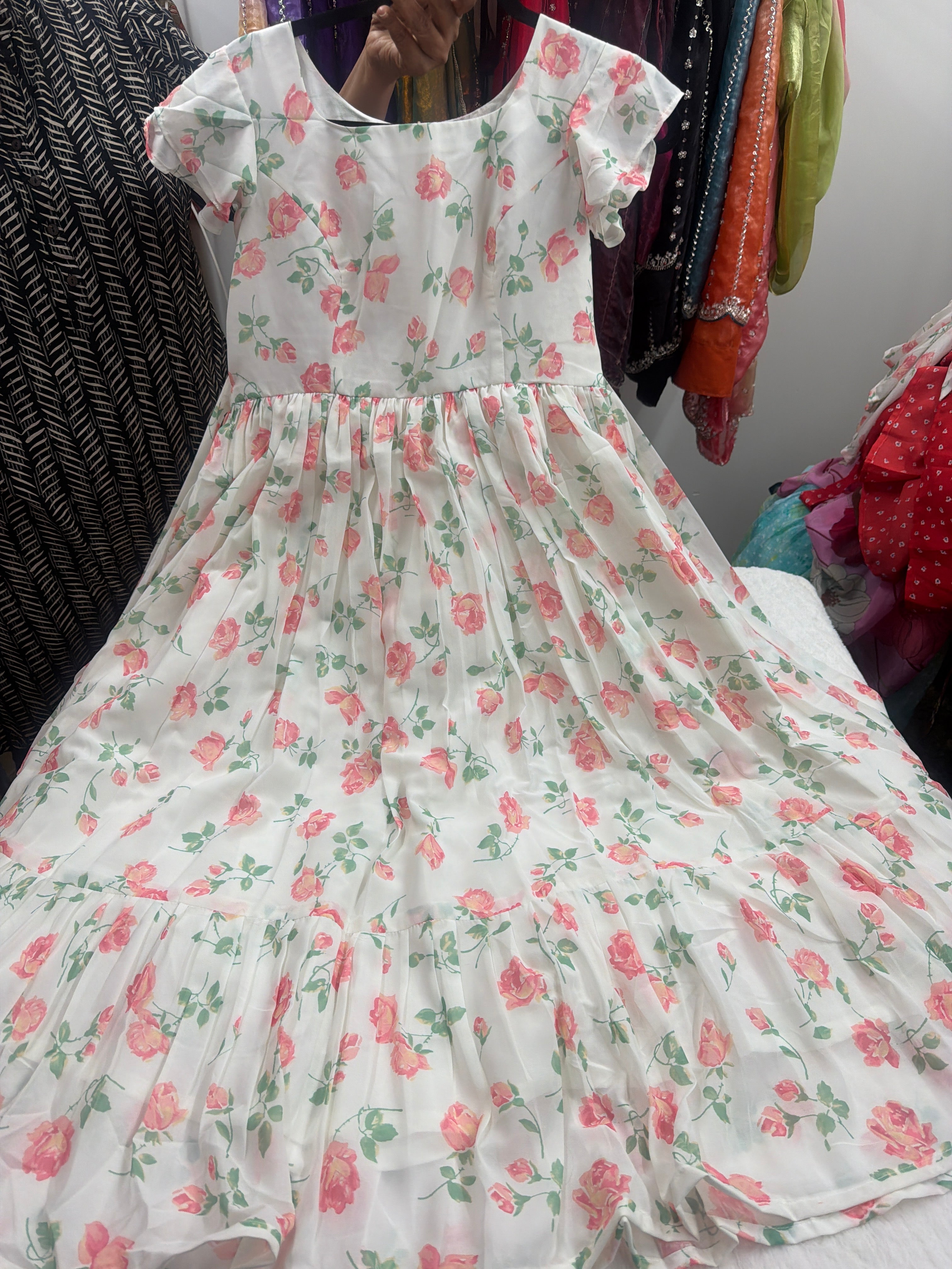 Georgette frocks