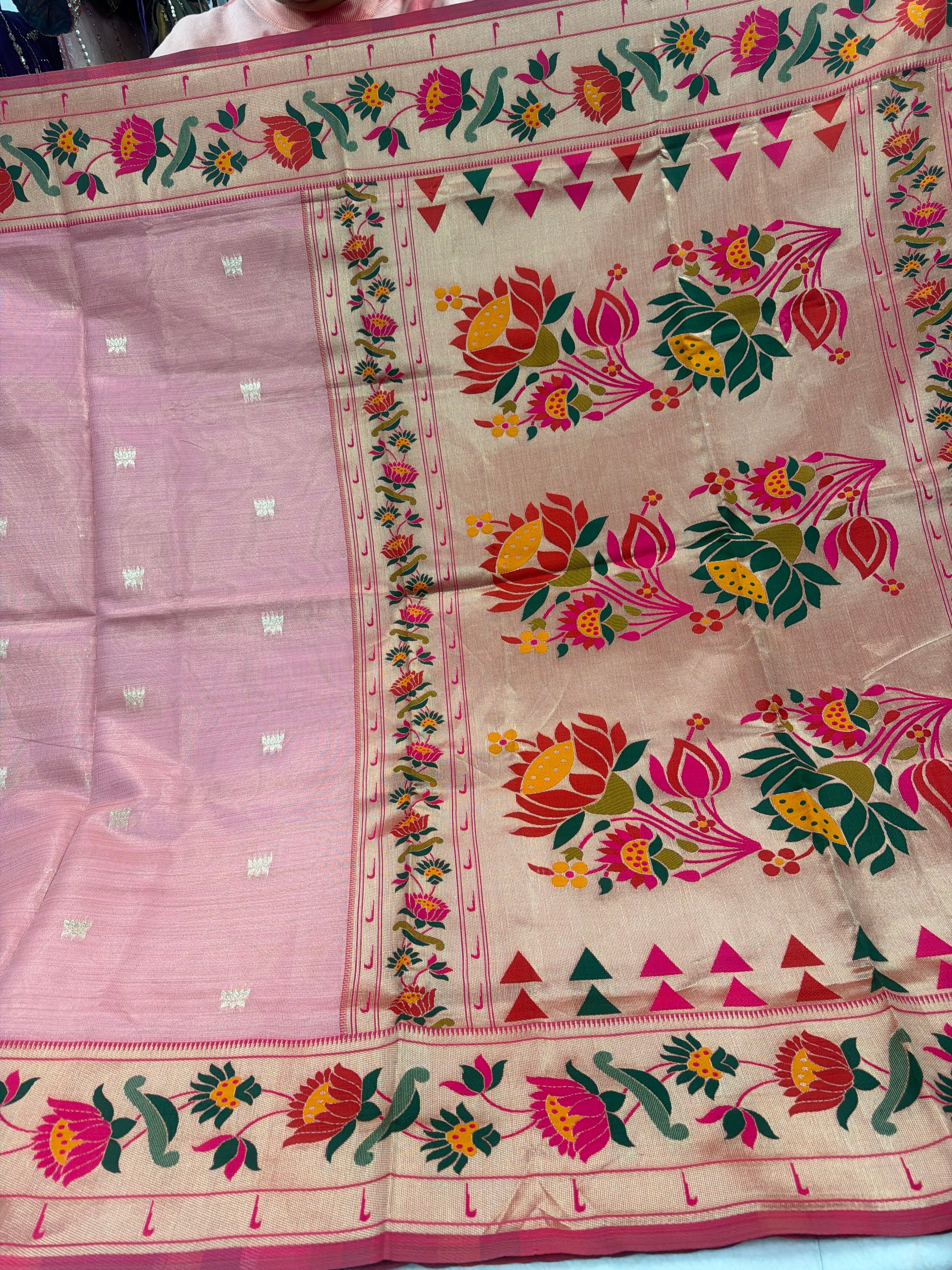 Saree with stiched blouse
