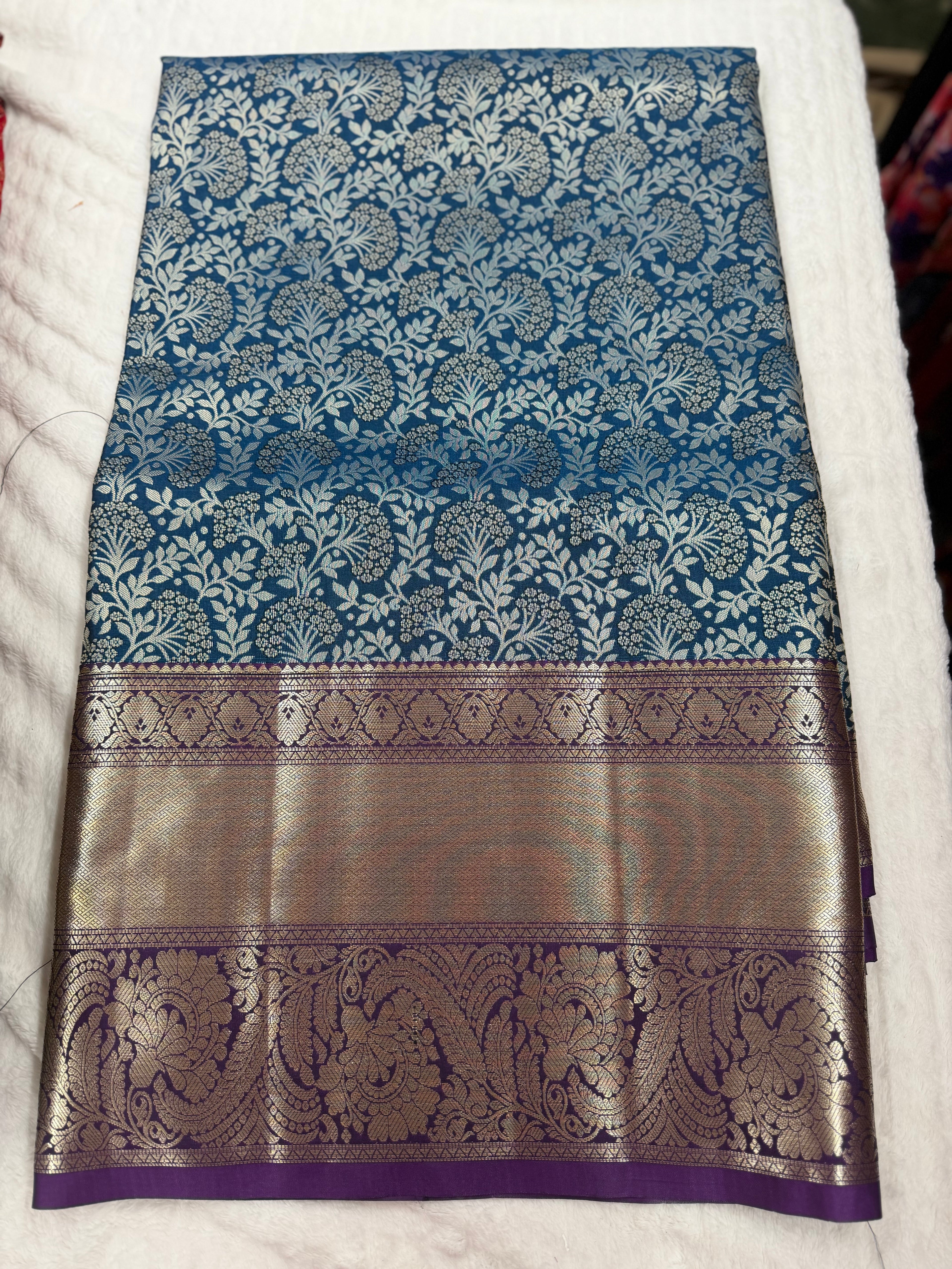 Semi Kanchi Pattu gifting sarees ✨