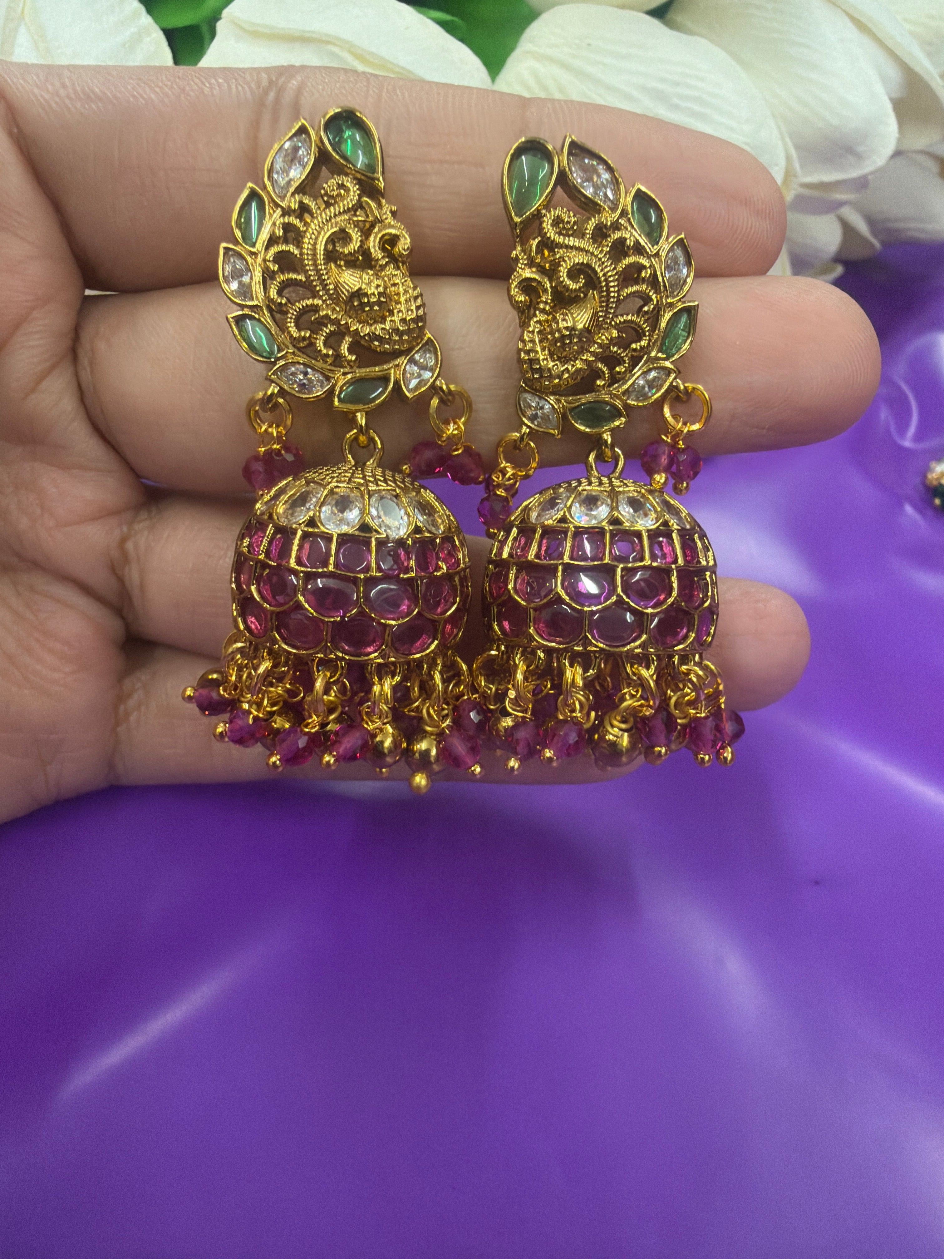 Beautiful statement earrings