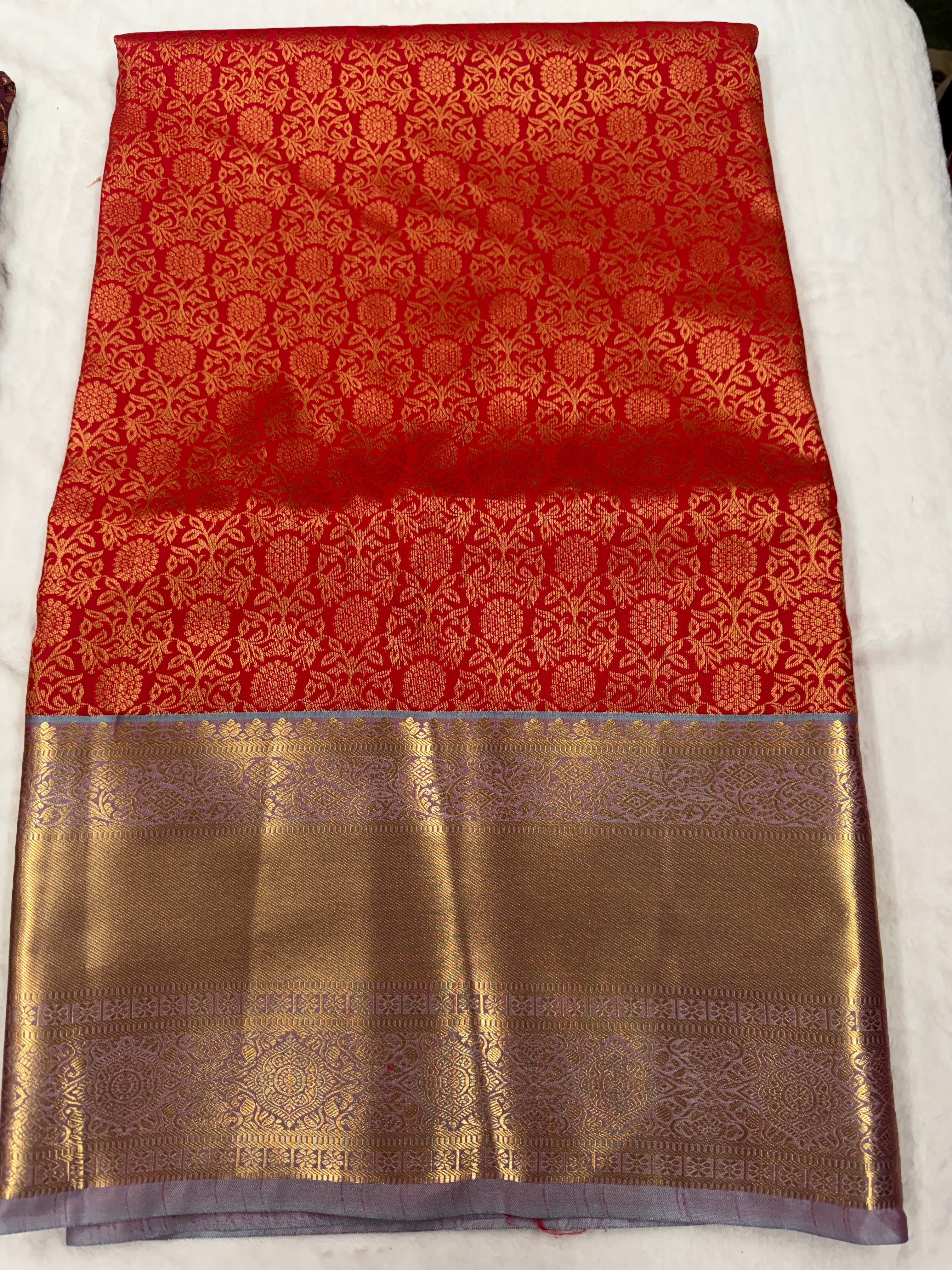 Semi Kanchi Pattu gifting sarees ✨