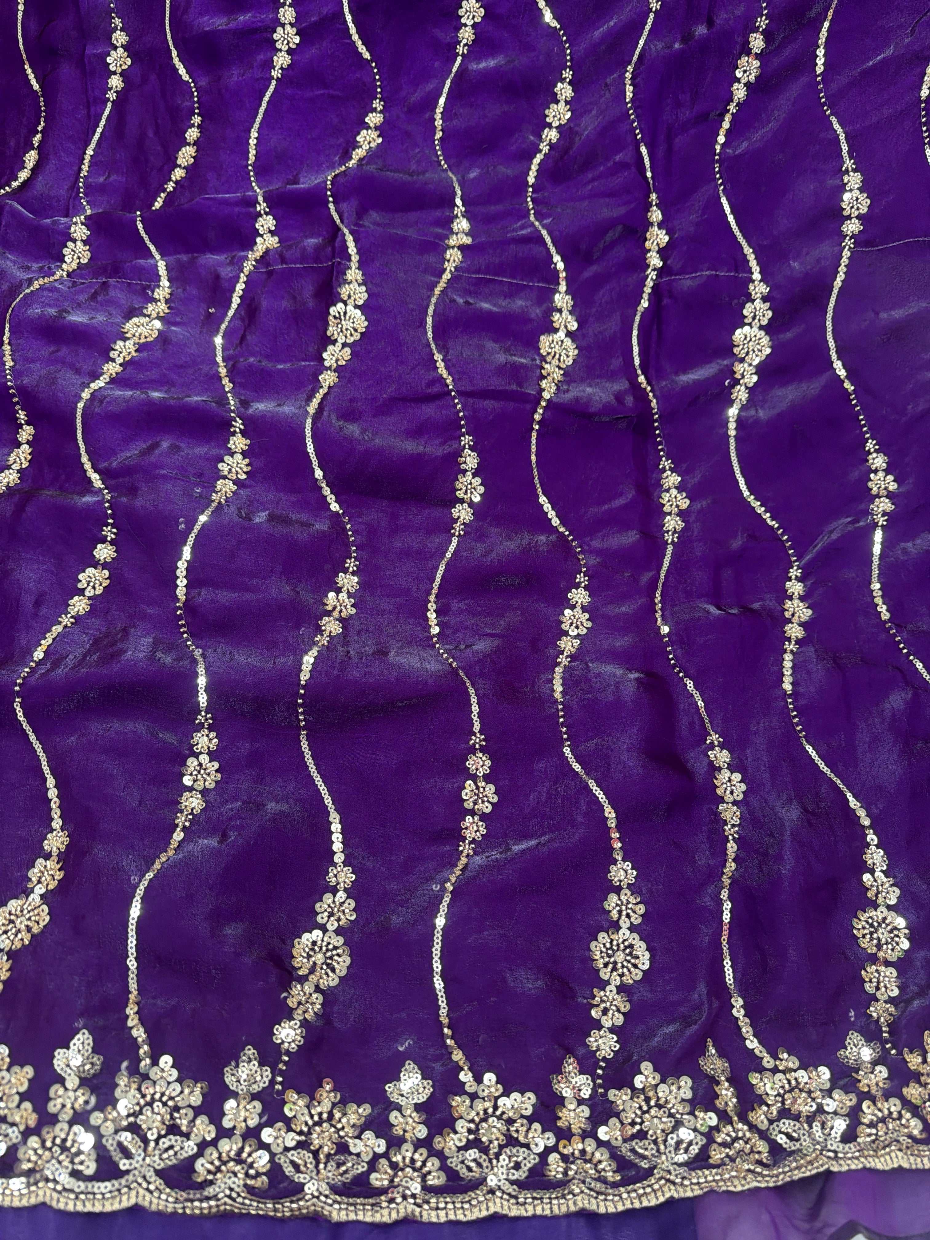 Premium quality party wear sarees with stitched blouse ✨