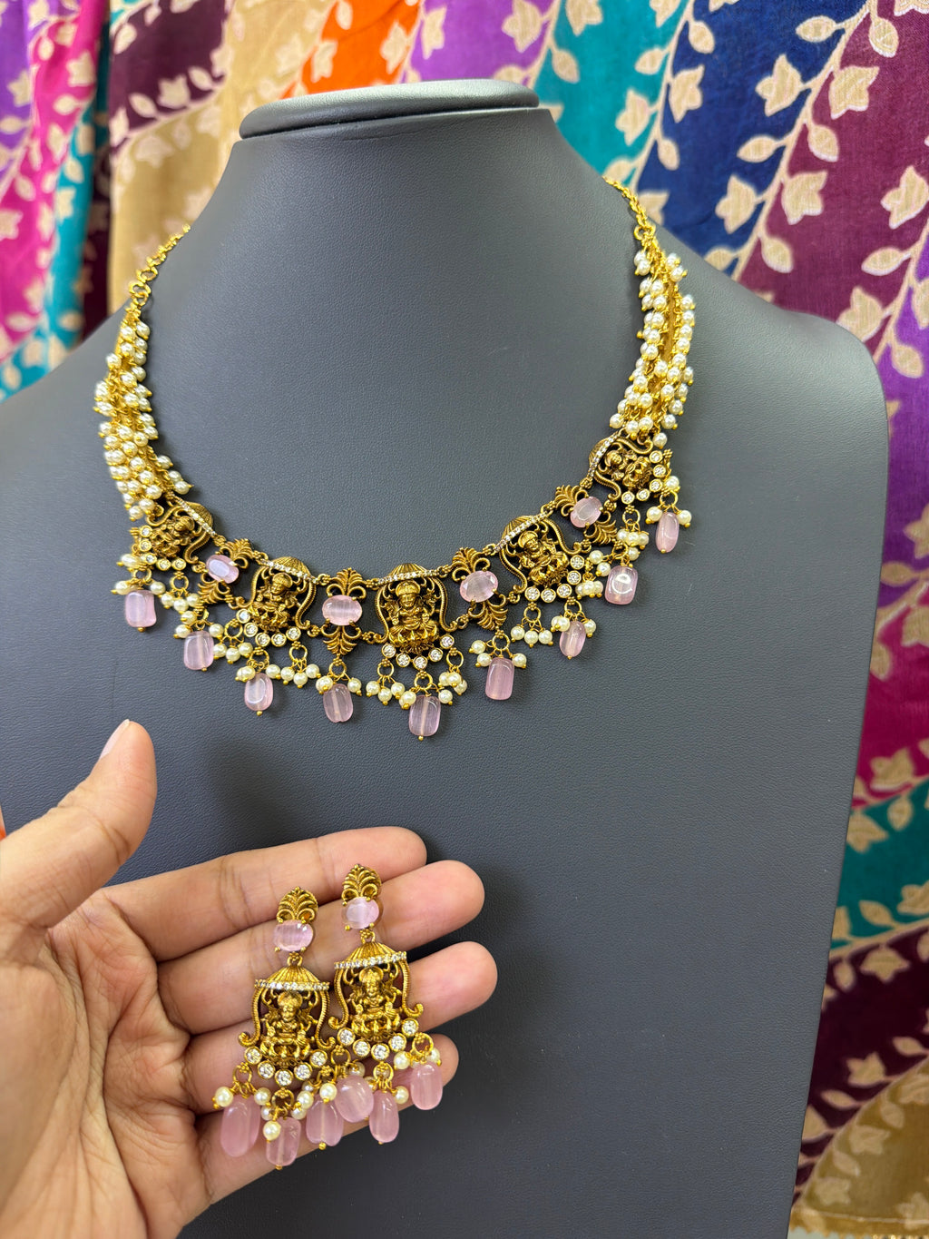 Necklace + Earrings