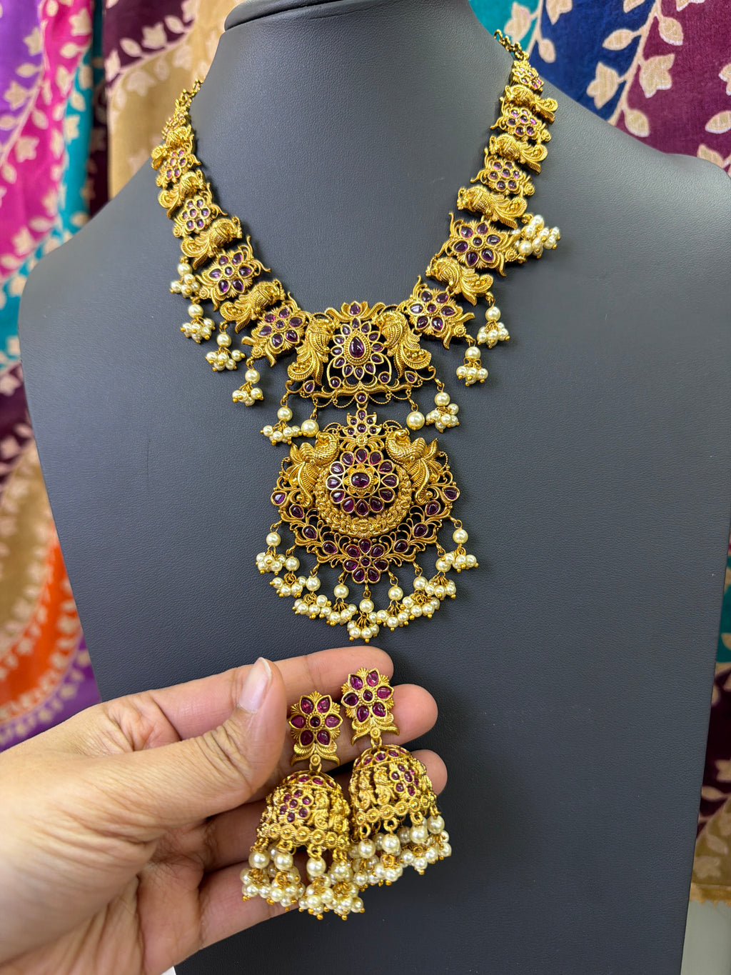 Necklace+ Earrings