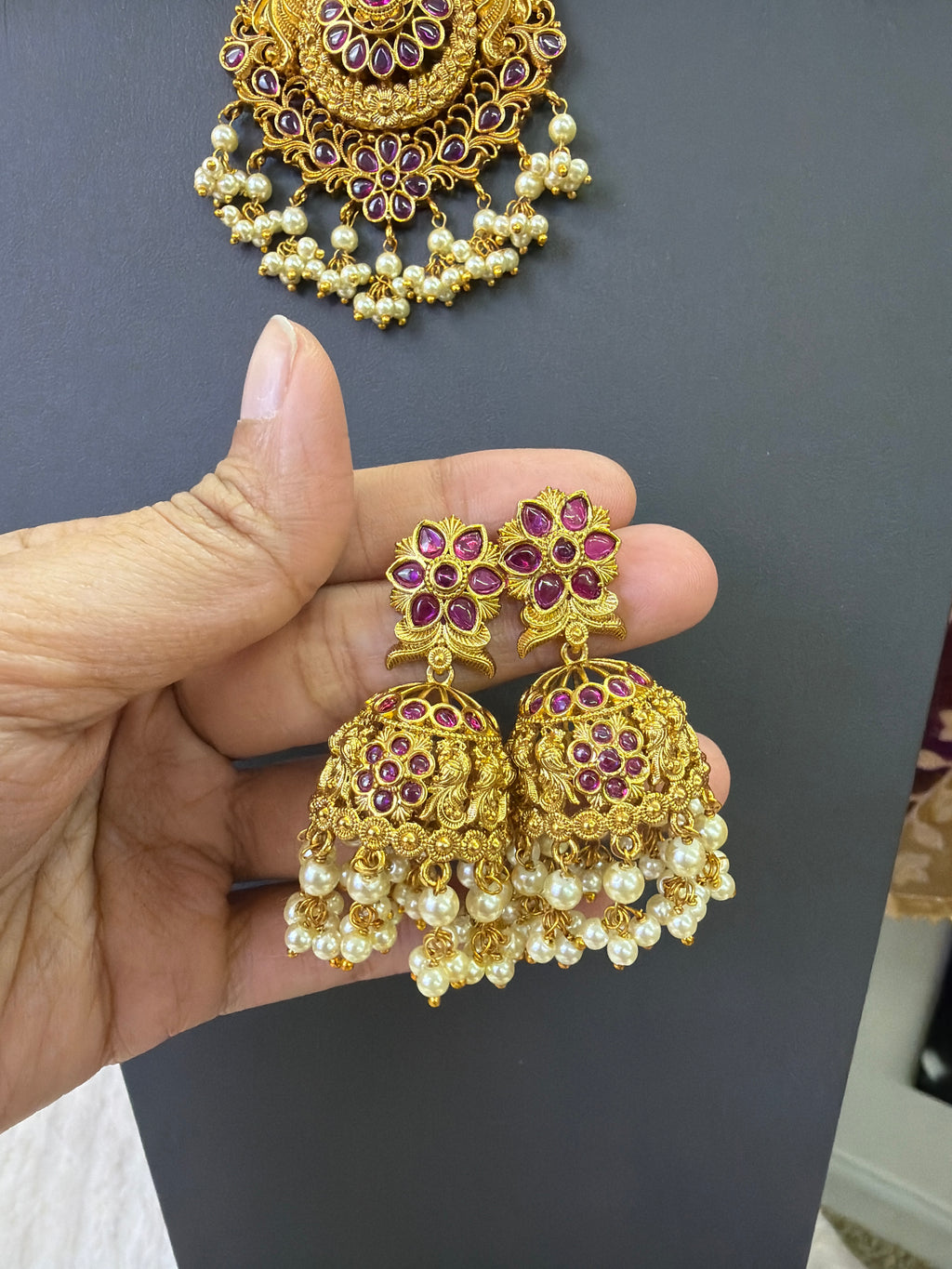 Necklace+ Earrings