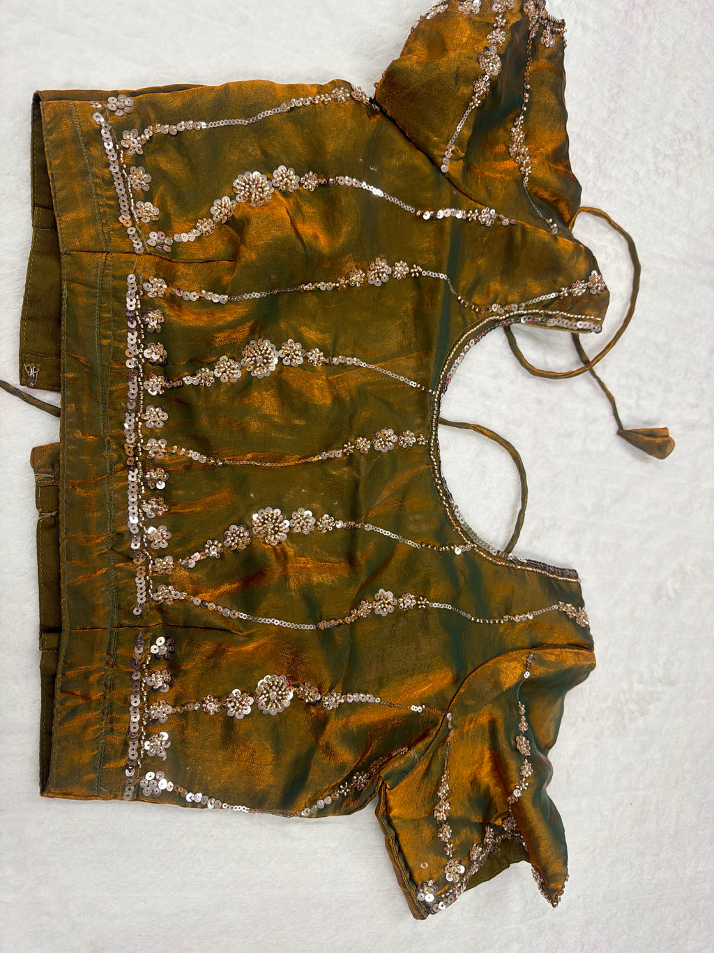 Premium quality party wear sarees with stitched blouse ✨