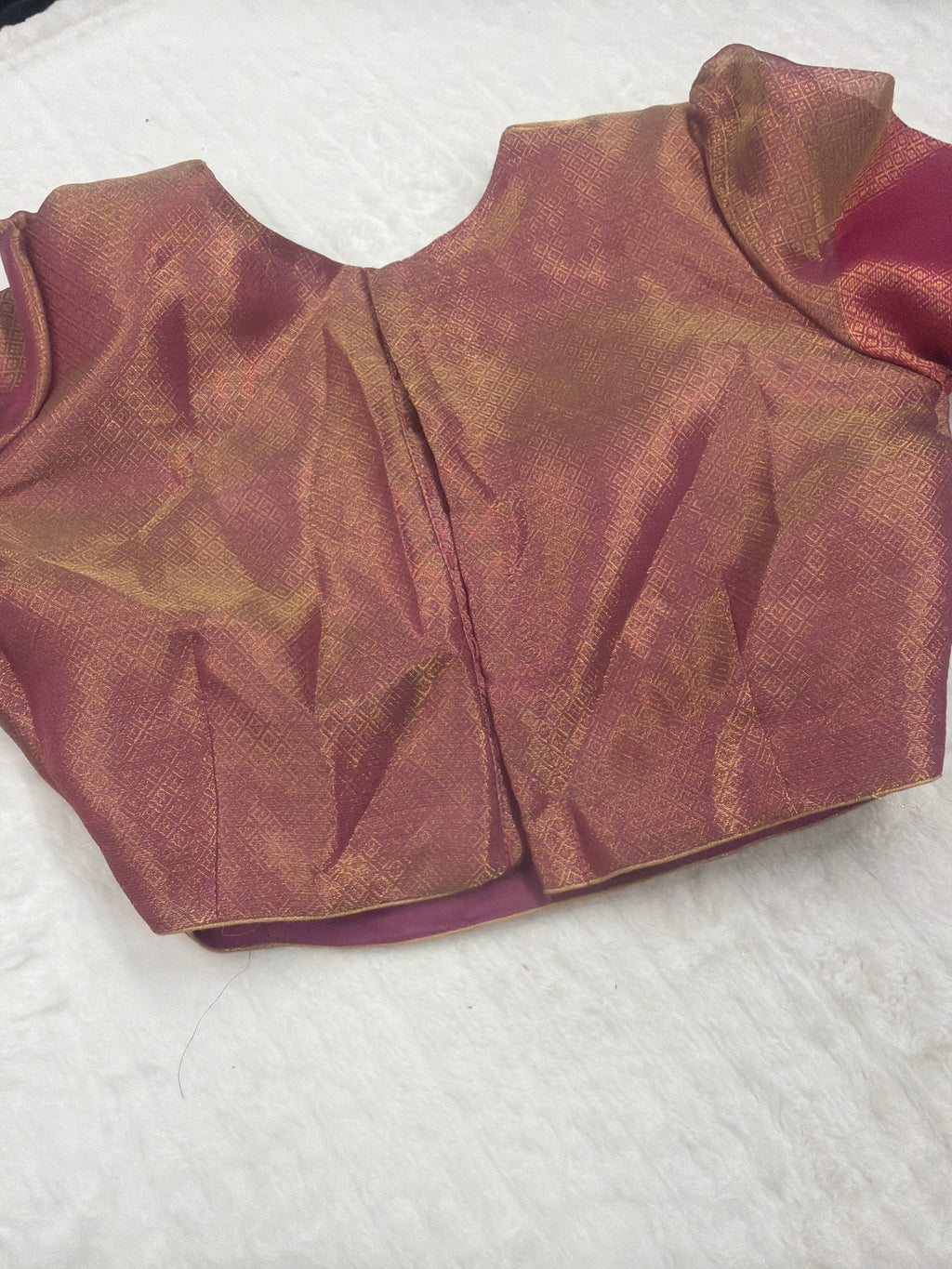 Rich Kalamkari brocade blouse