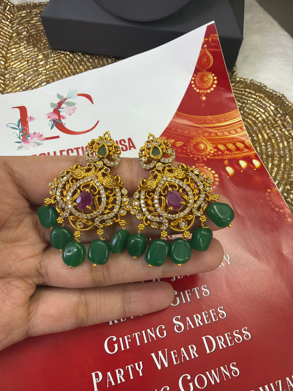 Necklace+ Earrings