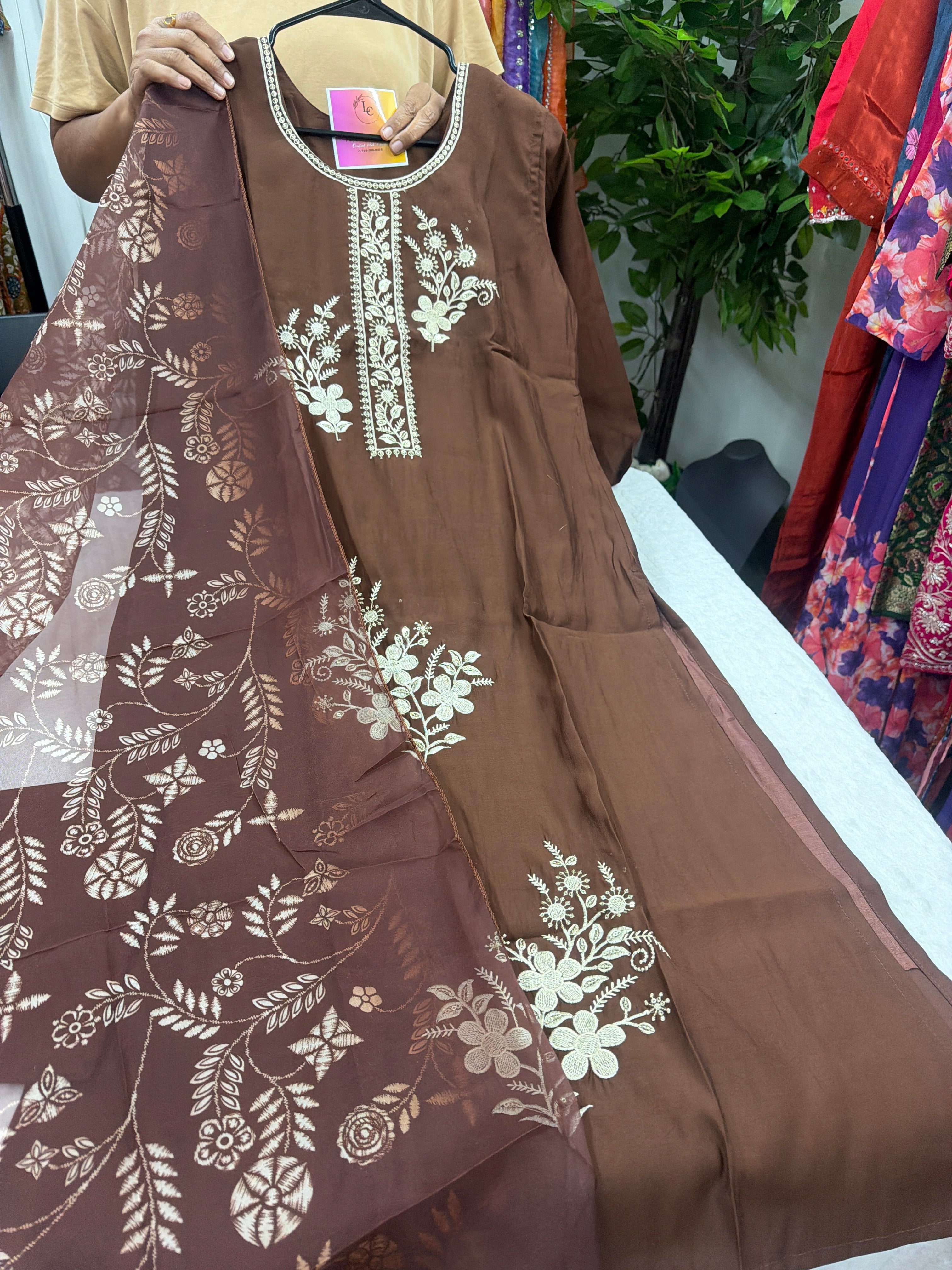 3-piece party wear outfit