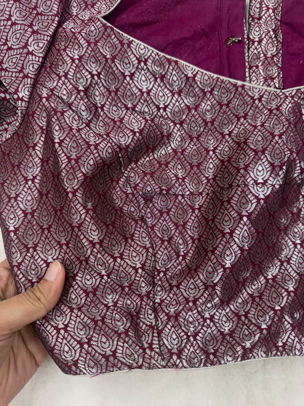 Premium brocade stitched blouse 💫