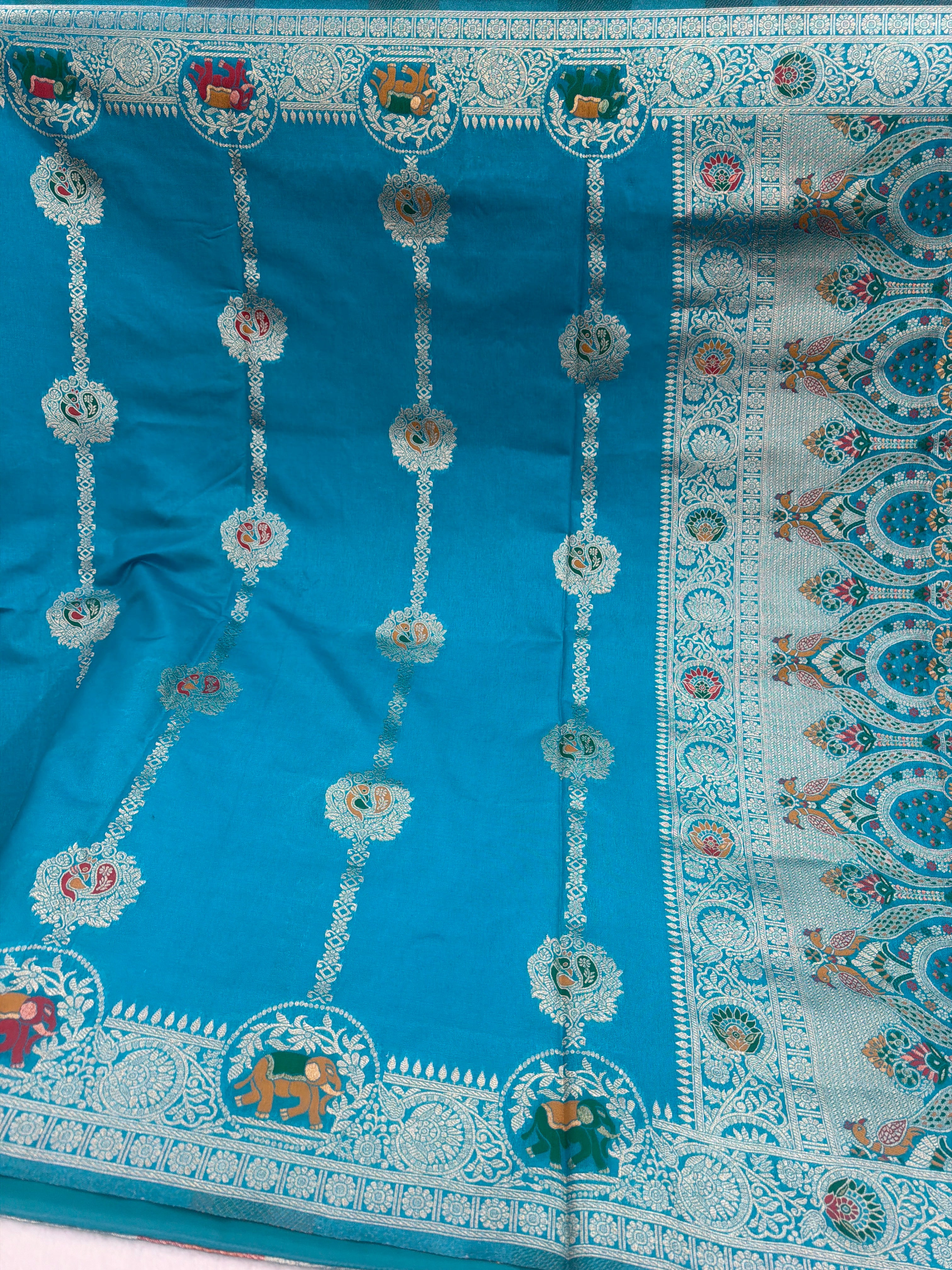 Premium Tussar saree with stitched blouse