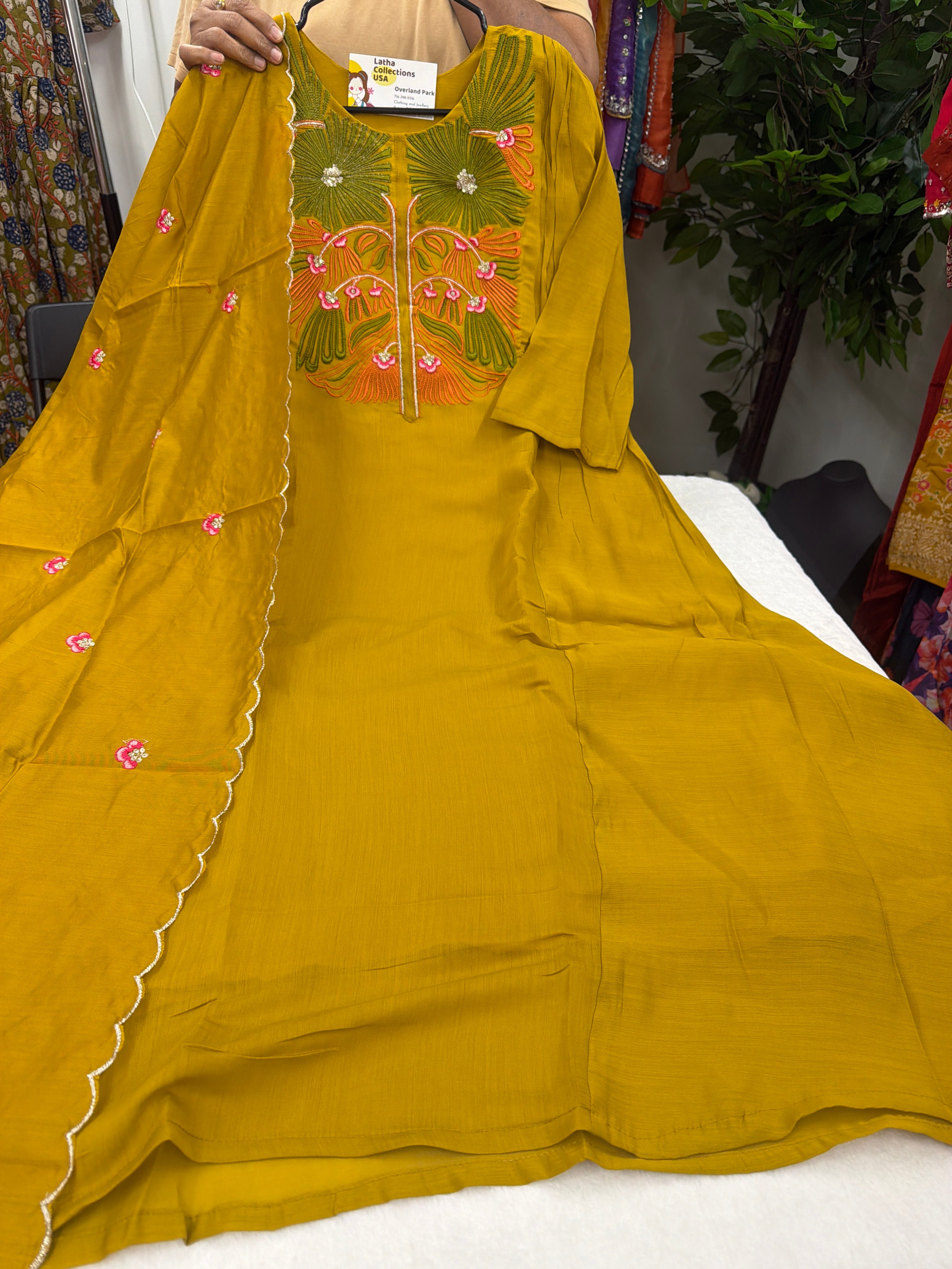 3-piece party wear outfit