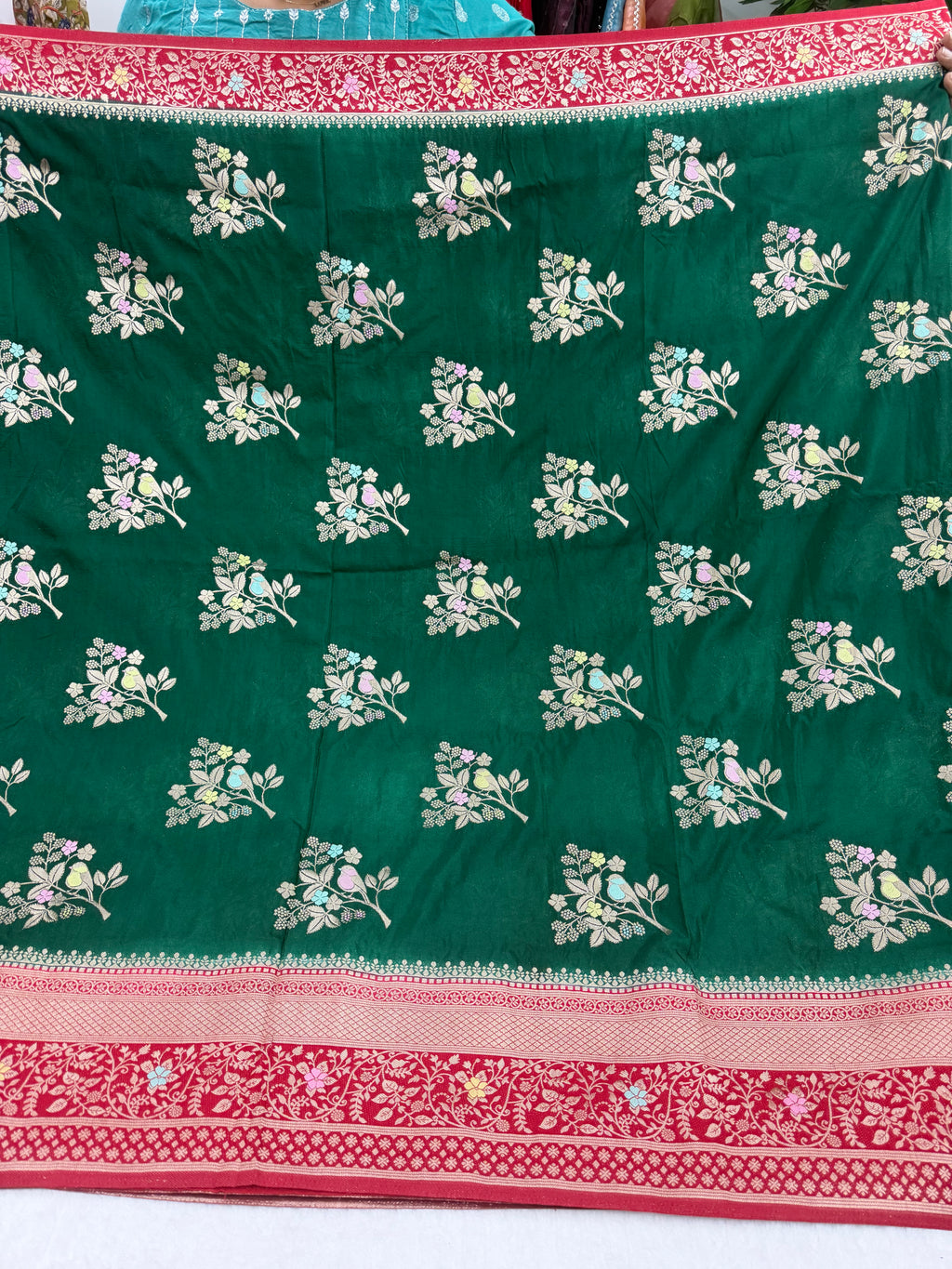 Saree with stiched blouse
