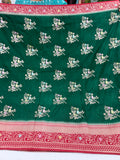 Saree with stiched blouse
