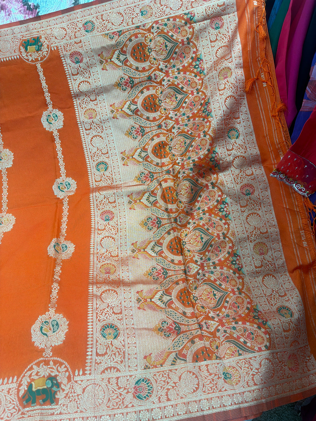 Premium Tussar saree with stitched blouse
