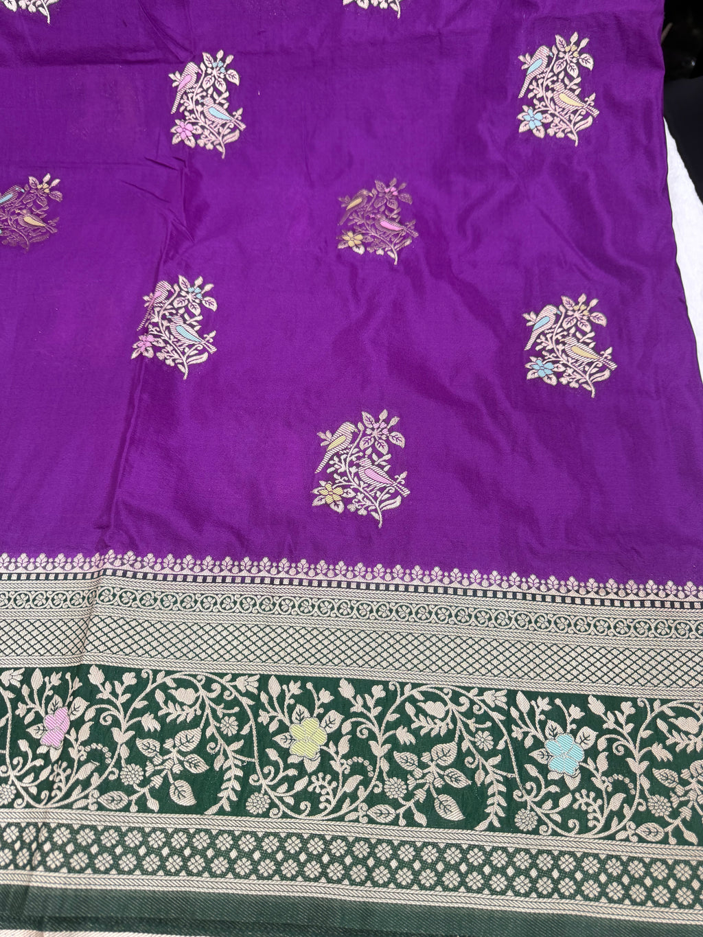 Saree with stiched blouse