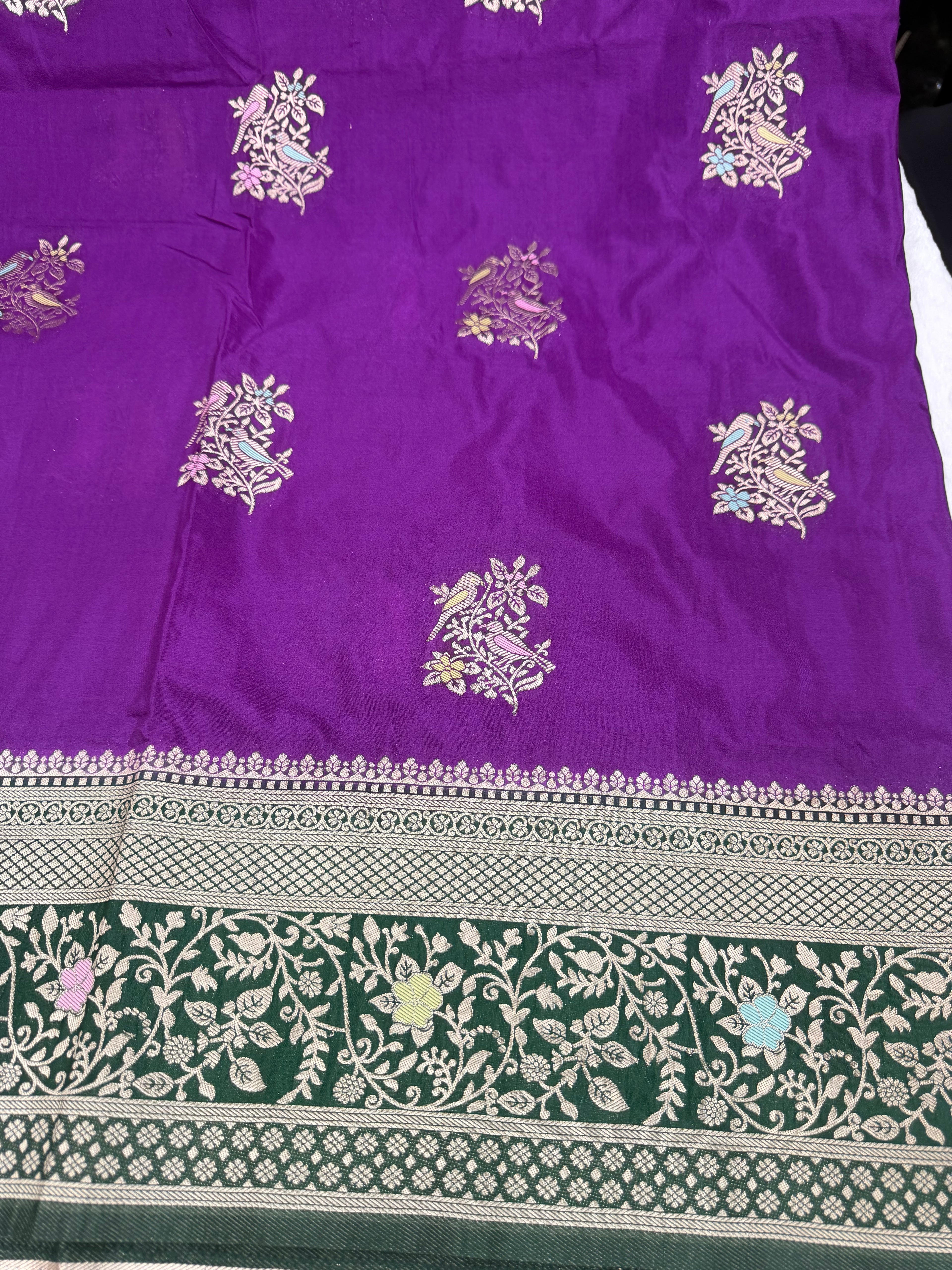 Saree with stiched blouse