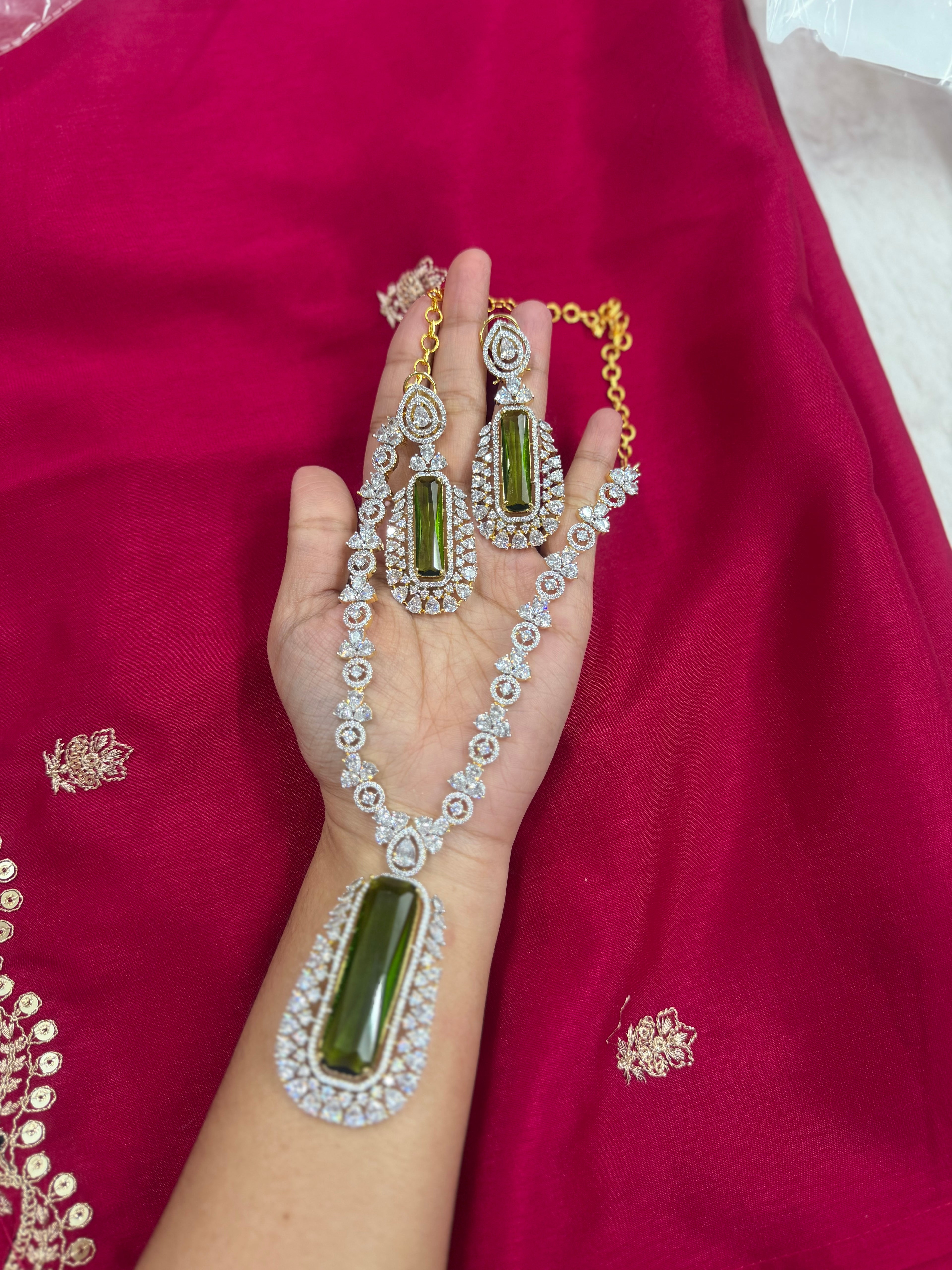 Luxury statement jewelry collection 💫
    Premium necklaces paired with stunning earrings