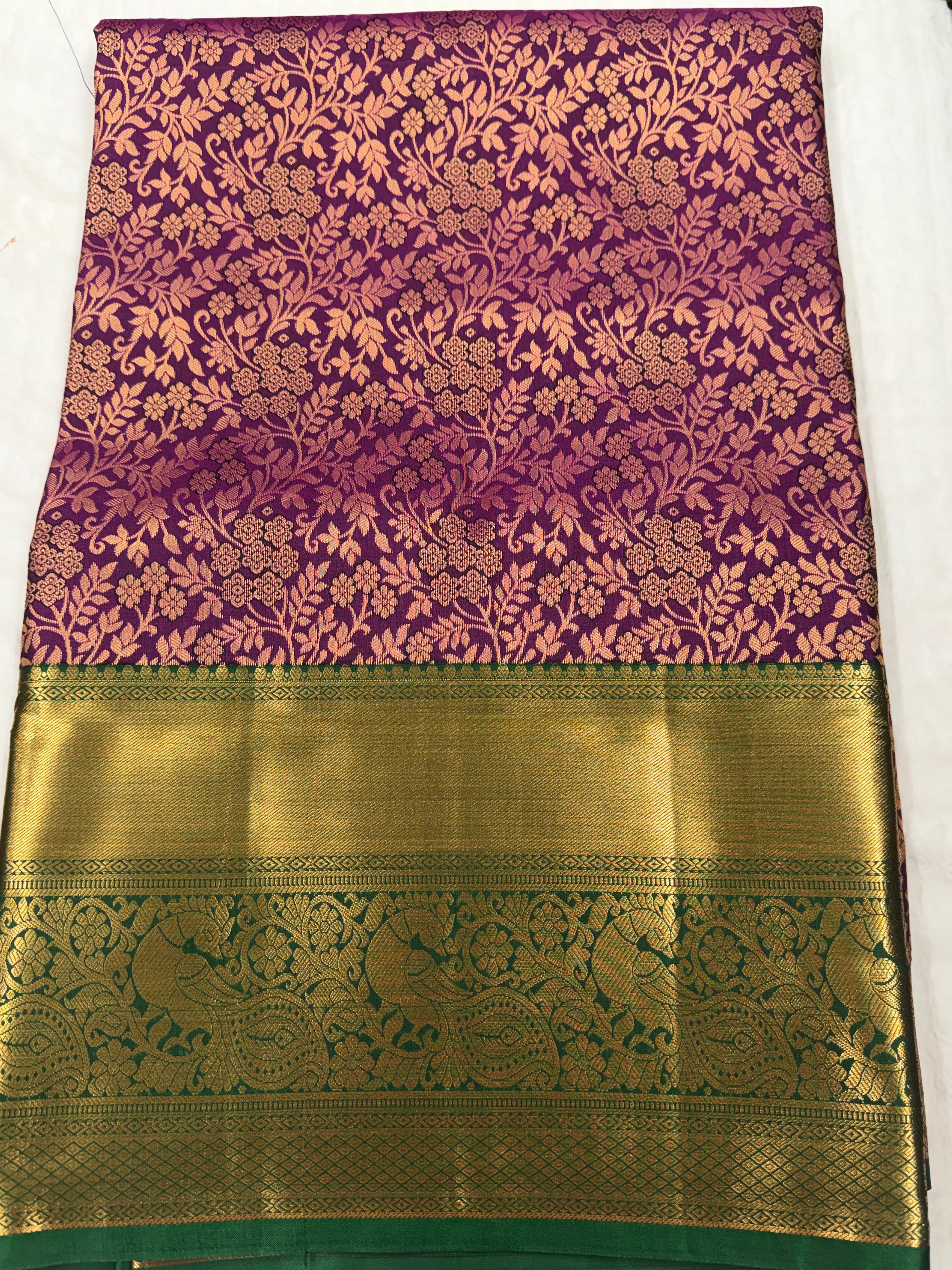 Semi Kanchi Pattu gifting sarees ✨