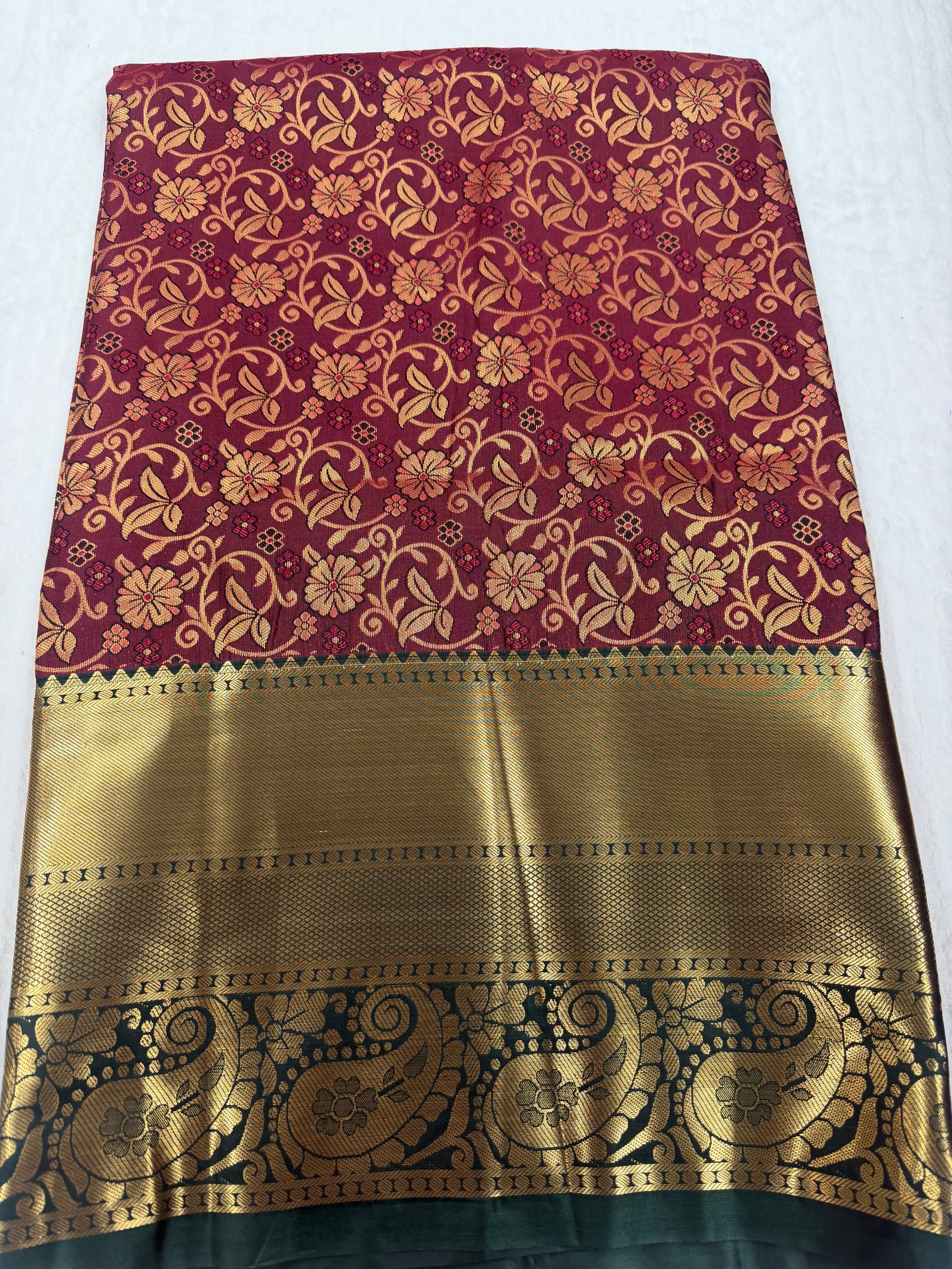 Semi Kanchi Pattu gifting sarees ✨