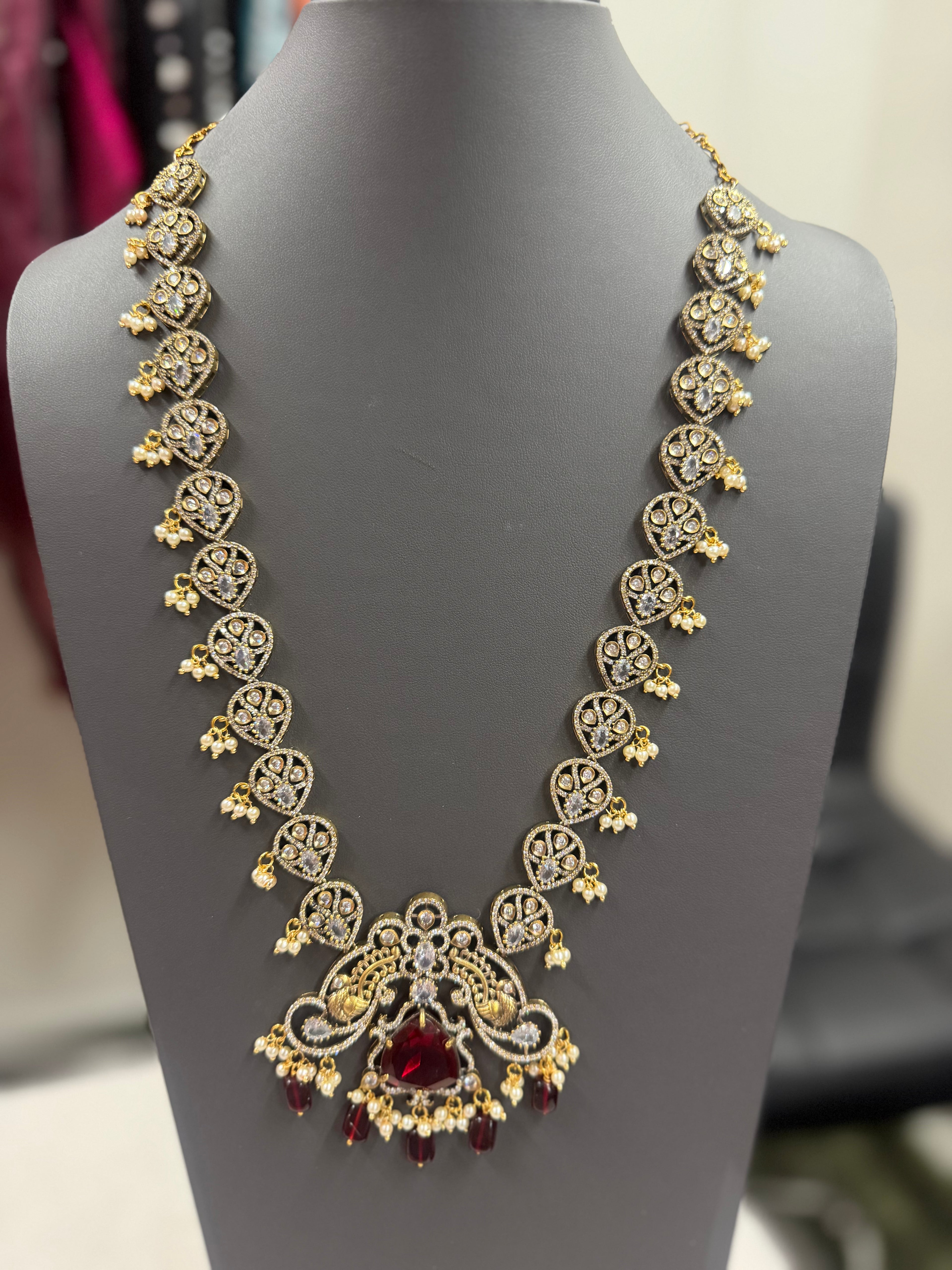 Luxury haram with earrings 💖