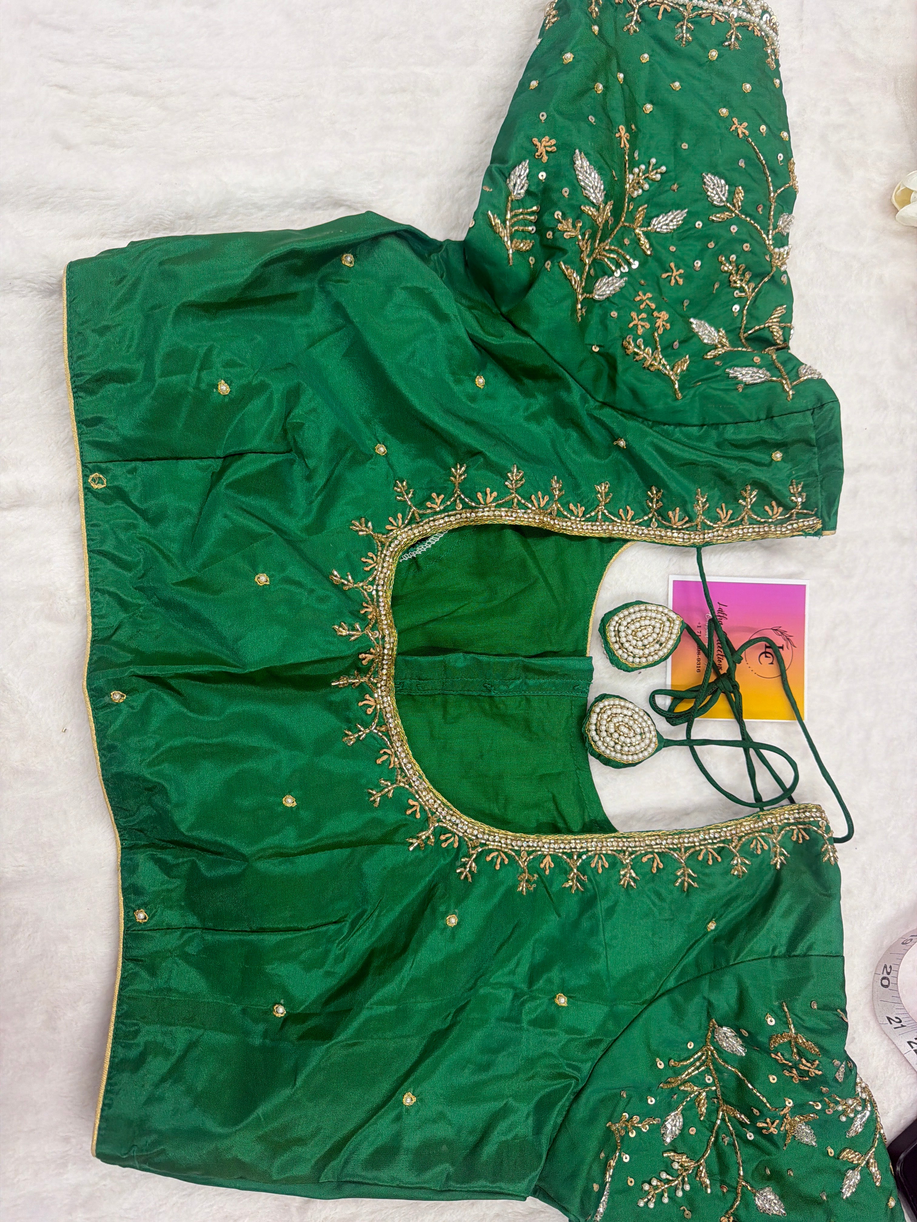 Maggam work blouse,