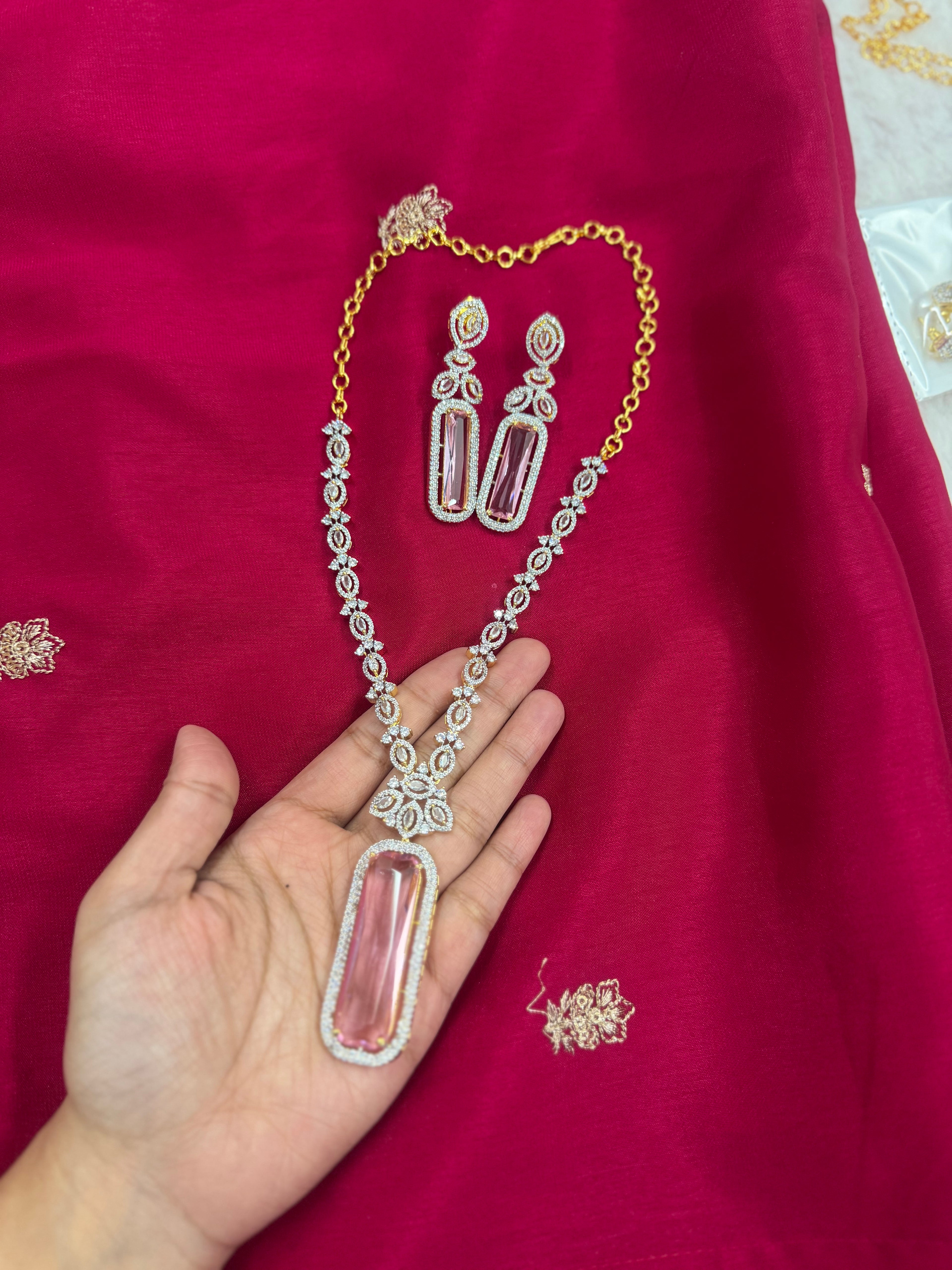 Luxury statement jewelry collection 💫
    Premium necklaces paired with stunning earrings