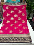 Saree with stiched blouse