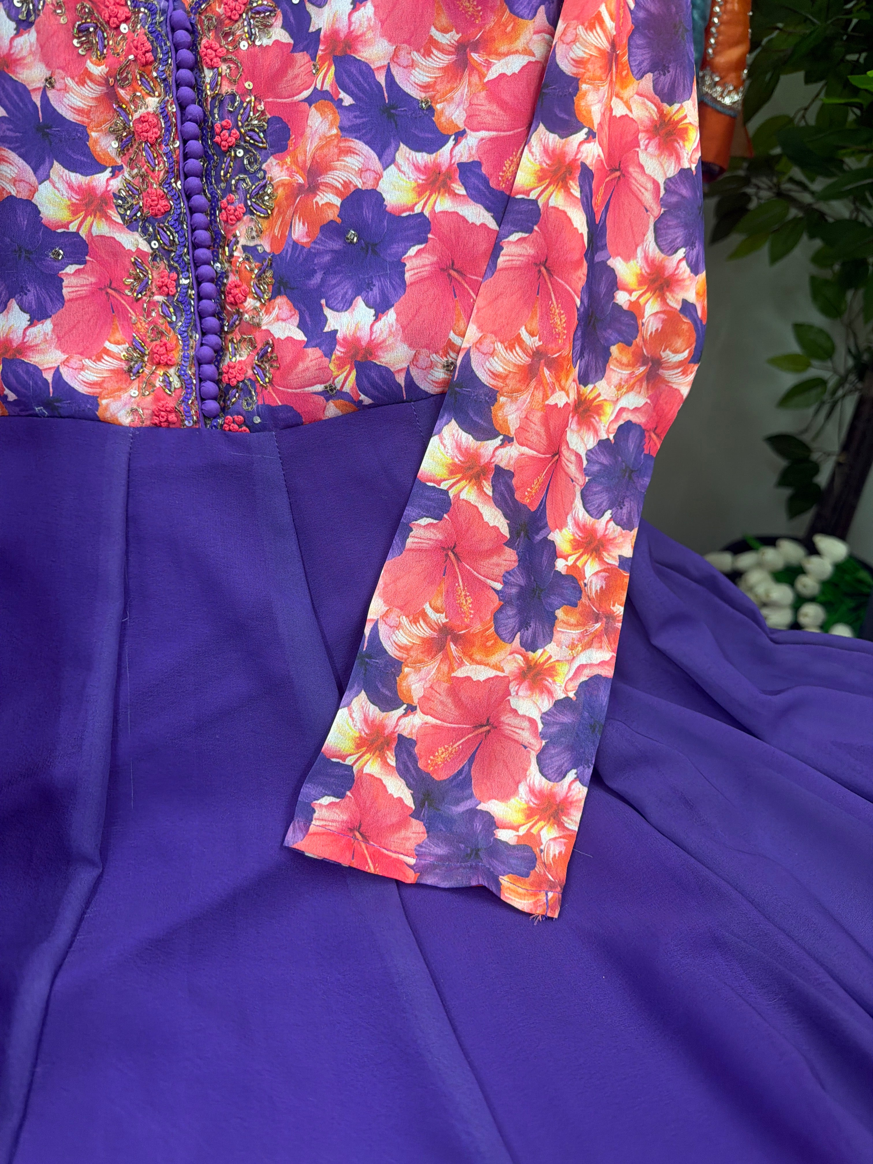 frock-style outfits with dupatta