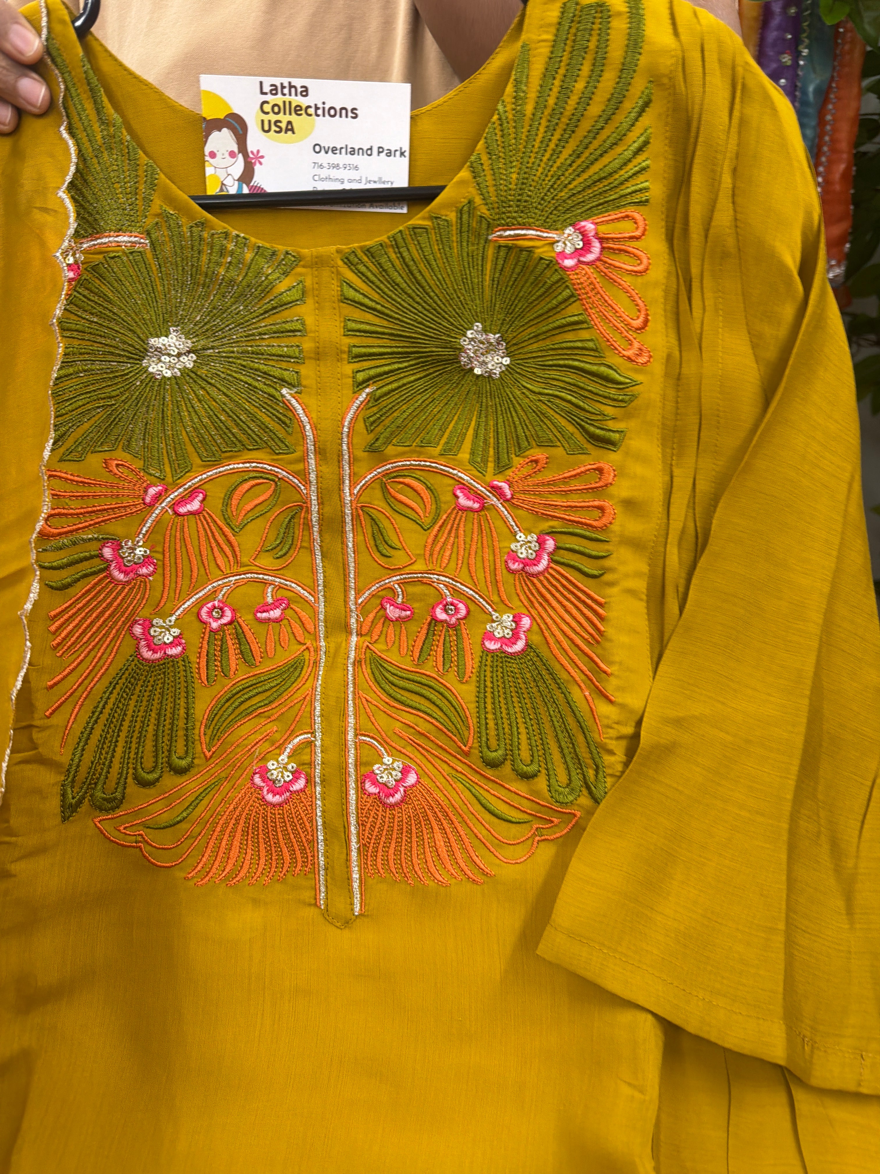 3-piece party wear outfit