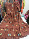 Georgette frocks