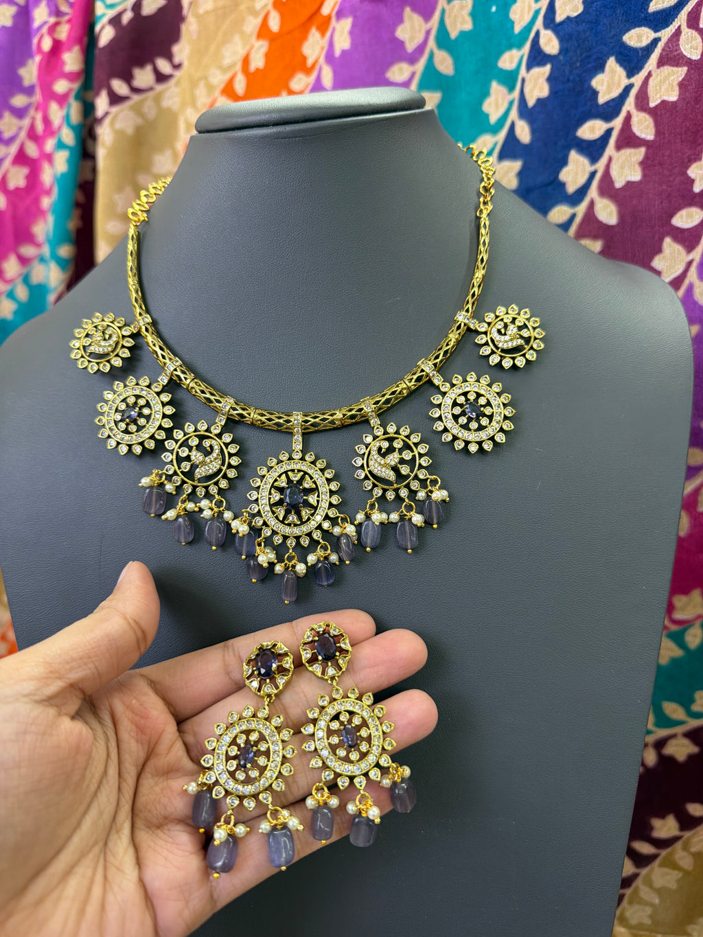 Necklace + Earrings