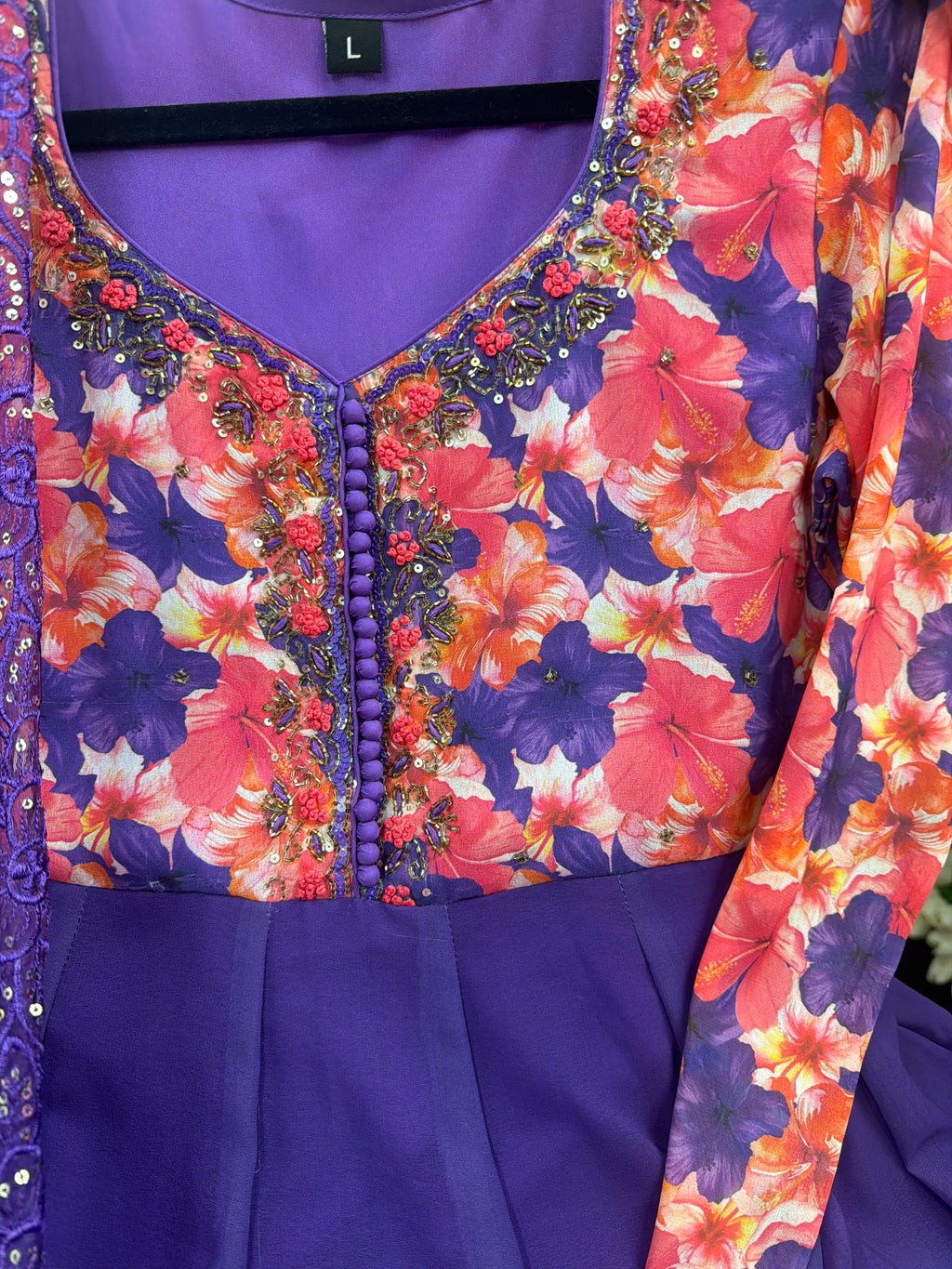 frock-style outfits with dupatta