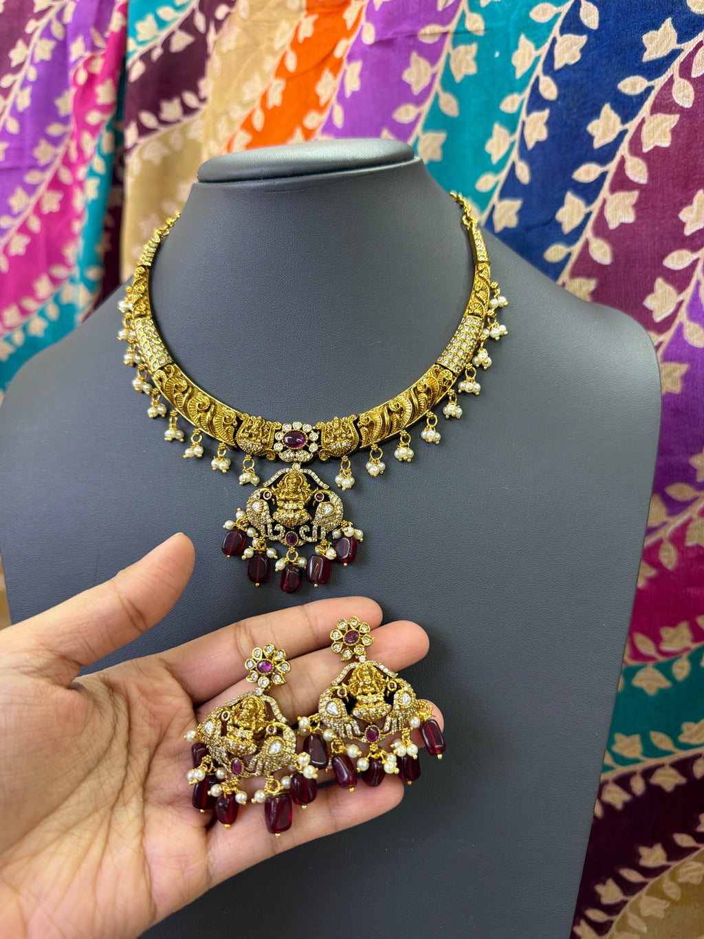 Necklace + Earrings